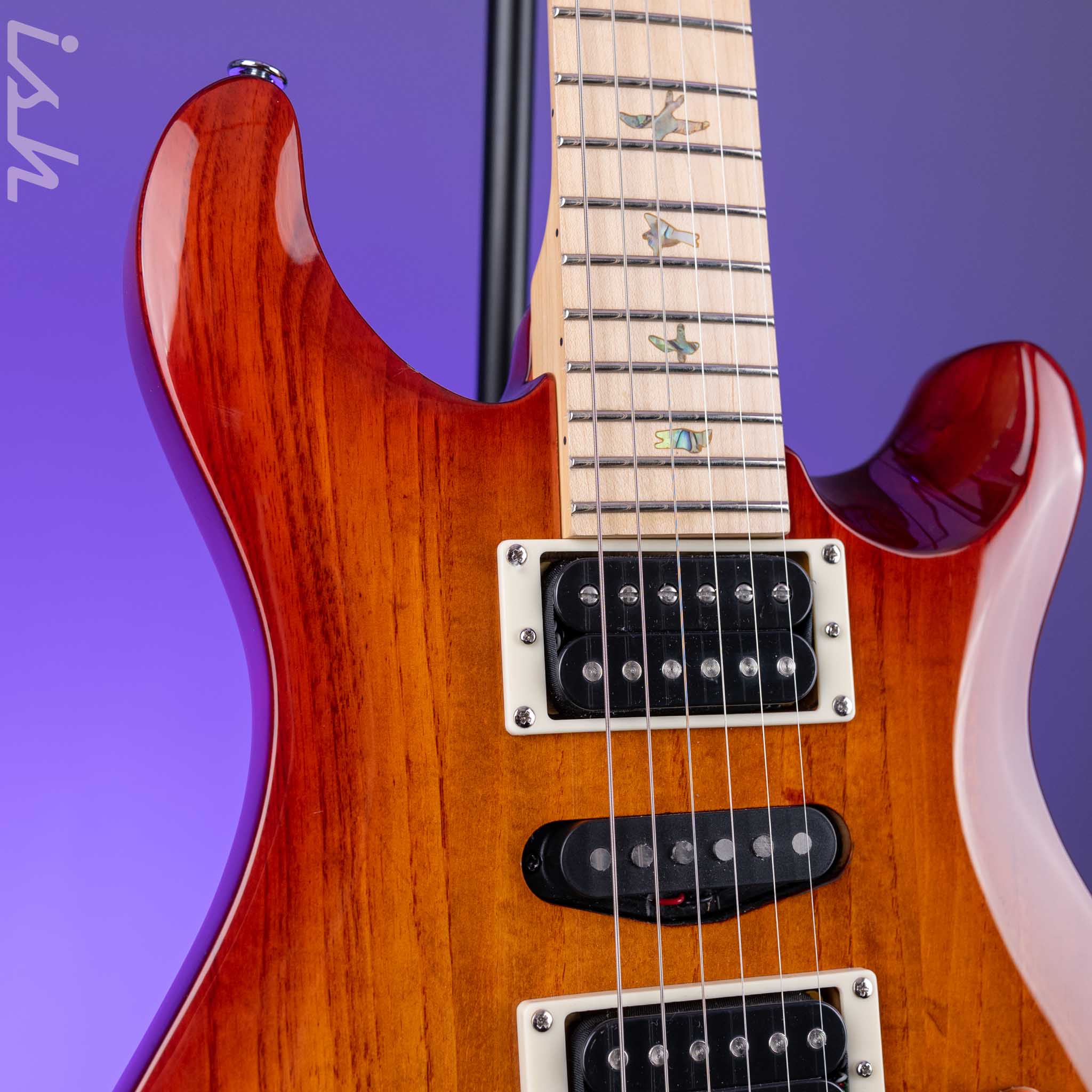 PRS SE Swamp Ash Special Electric Guitar Vintage Sunburst - Image 3