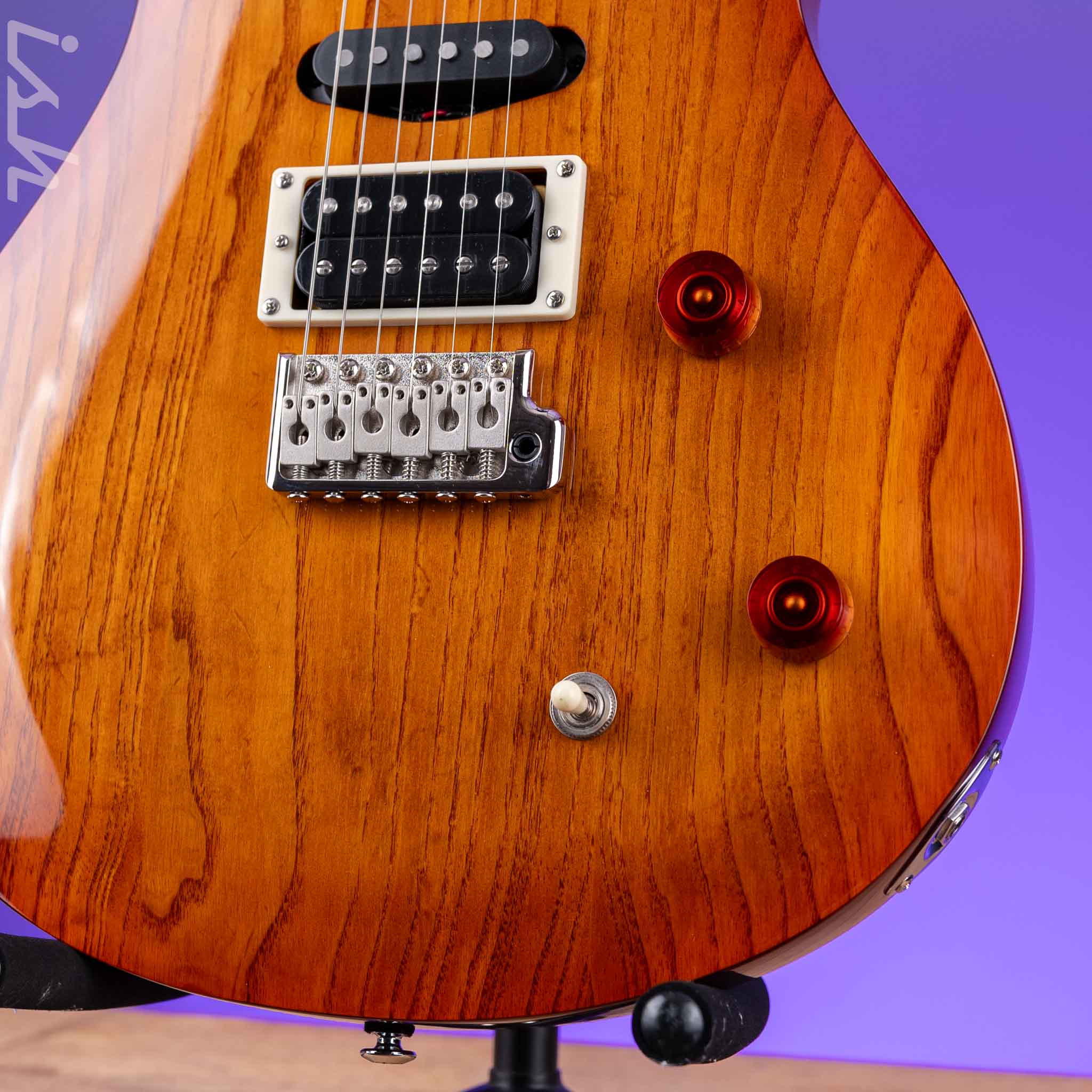 PRS SE Swamp Ash Special Electric Guitar Vintage Sunburst Demo - Image 4