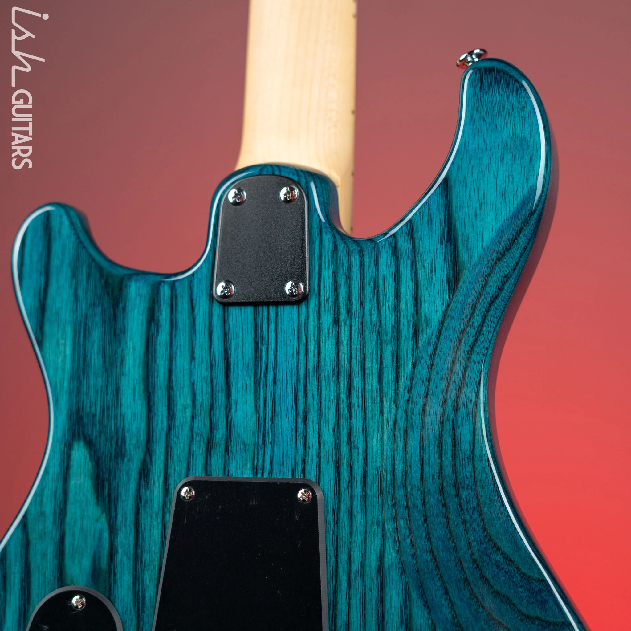 PRS SE Swamp Ash Special Iri Blue Electric Guitar - Image 8