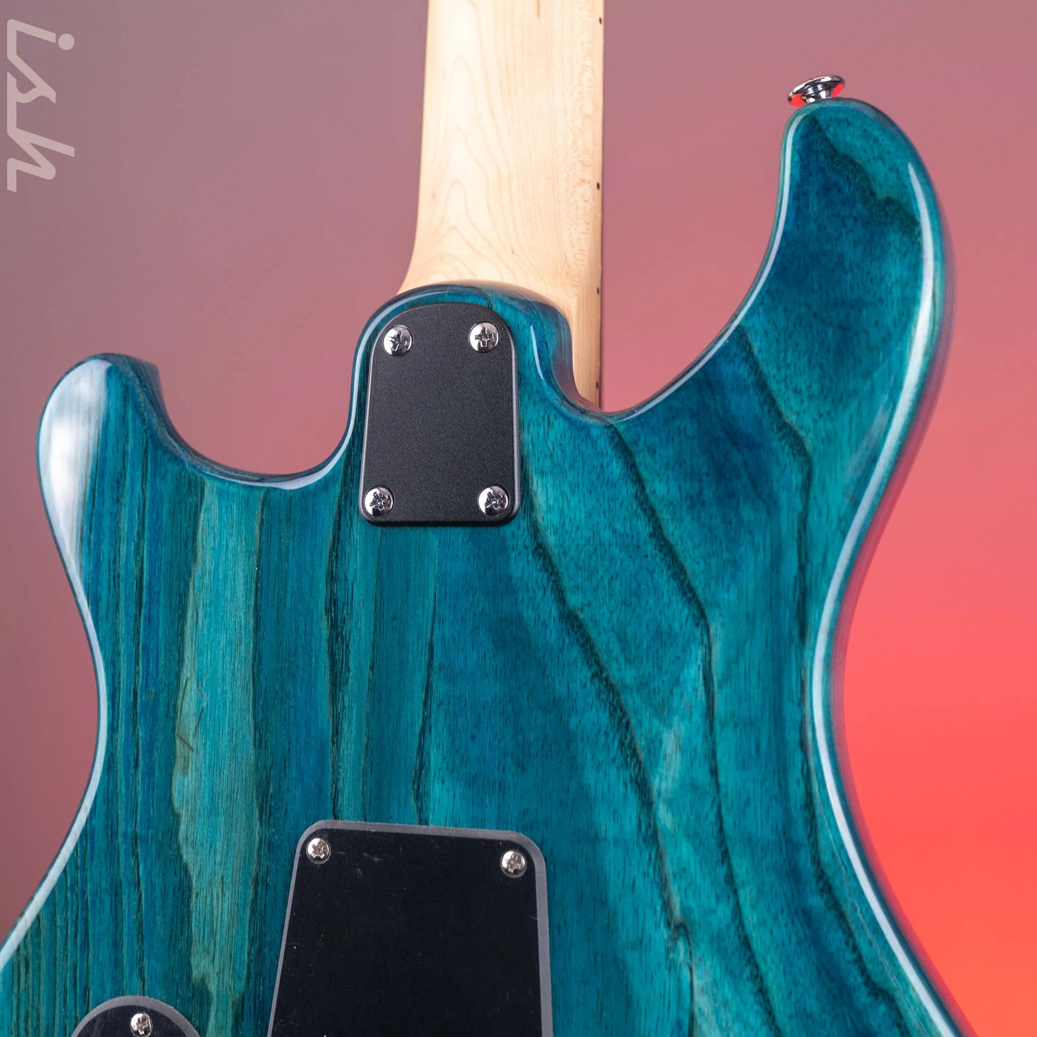 PRS SE Swamp Ash Special Electric Guitar Iri Blue - Image 8