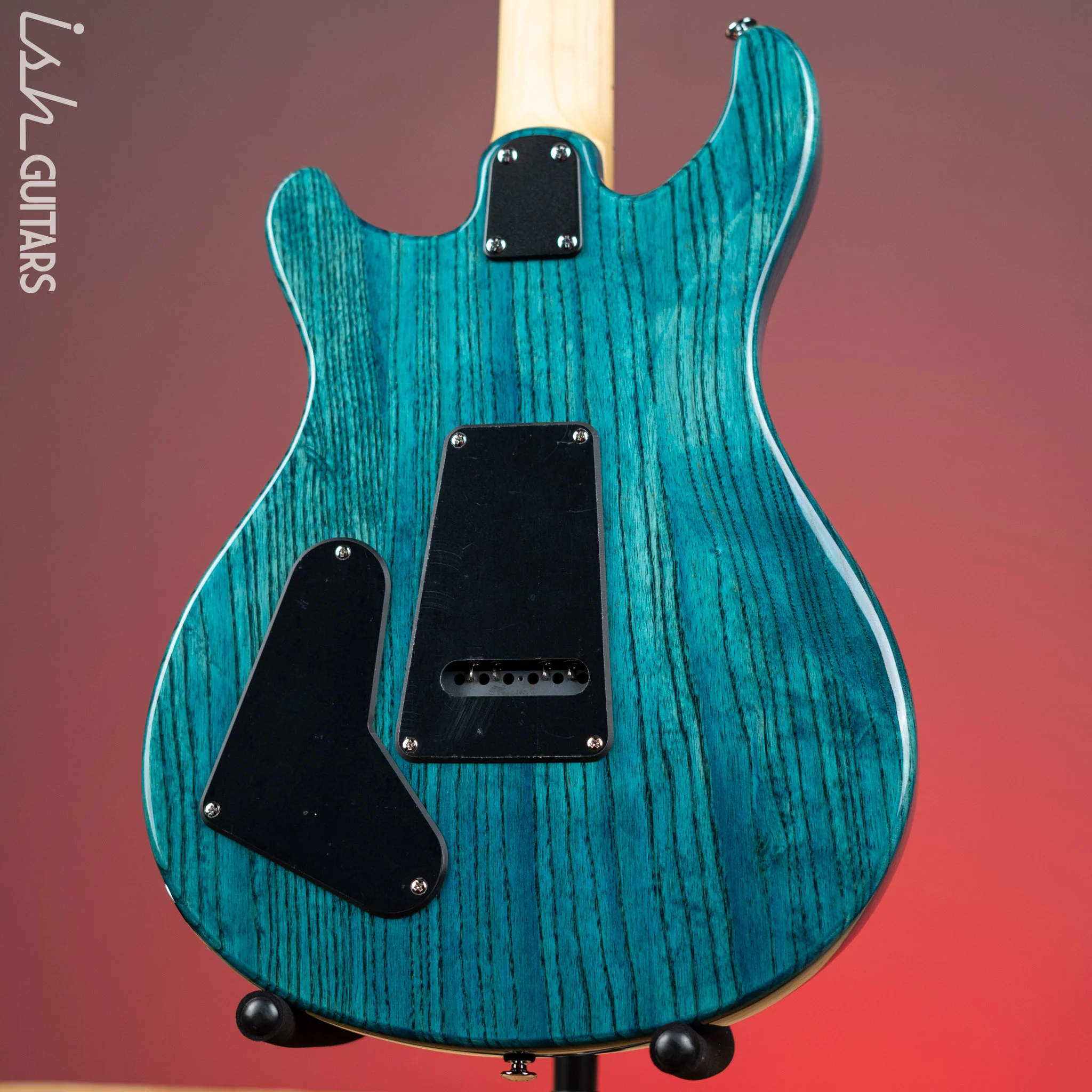 PRS SE Swamp Ash Special Iri Blue Electric Guitar - Image 8