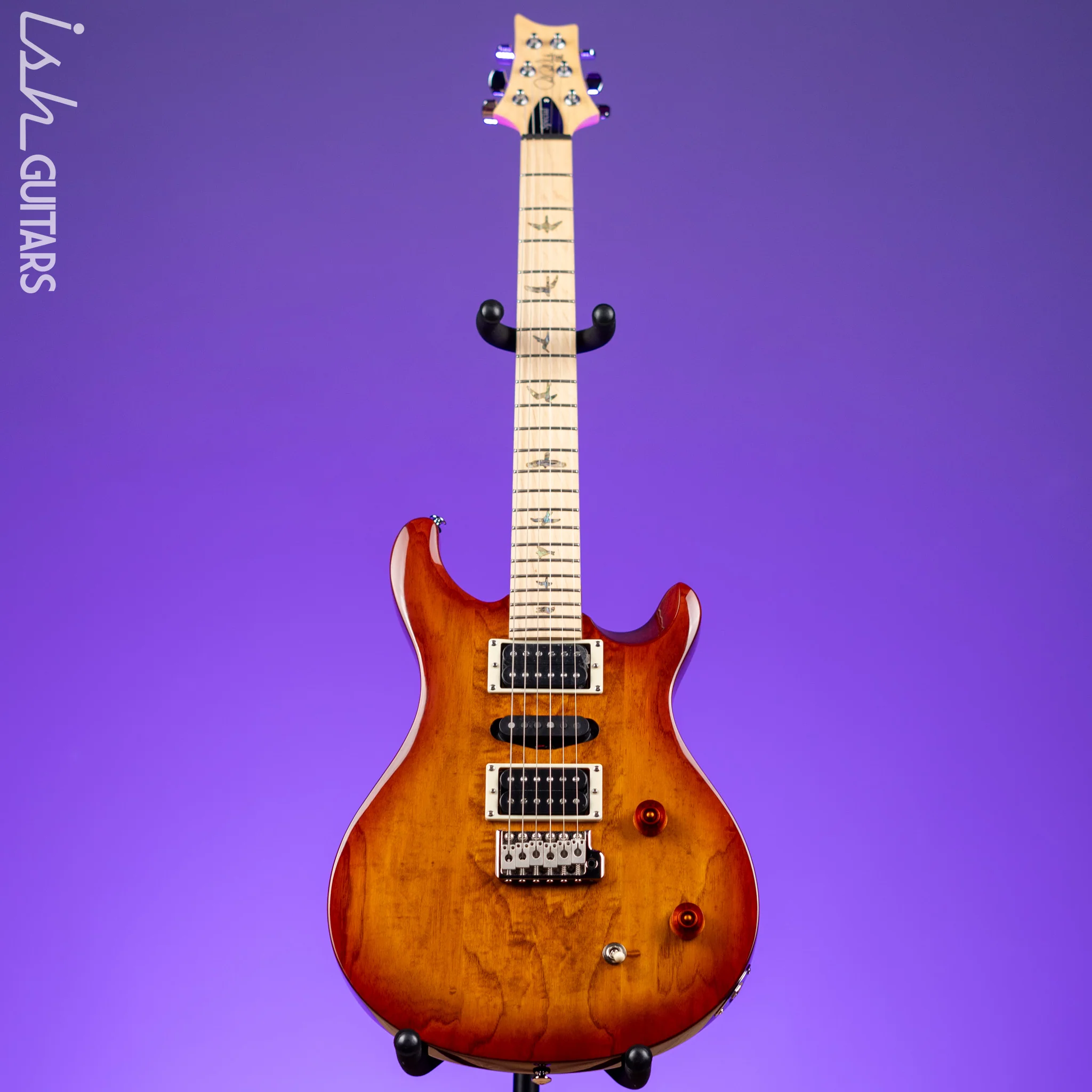 PRS SE Swamp Ash Special Vintage Sunburst Electric Guitar - Image 2
