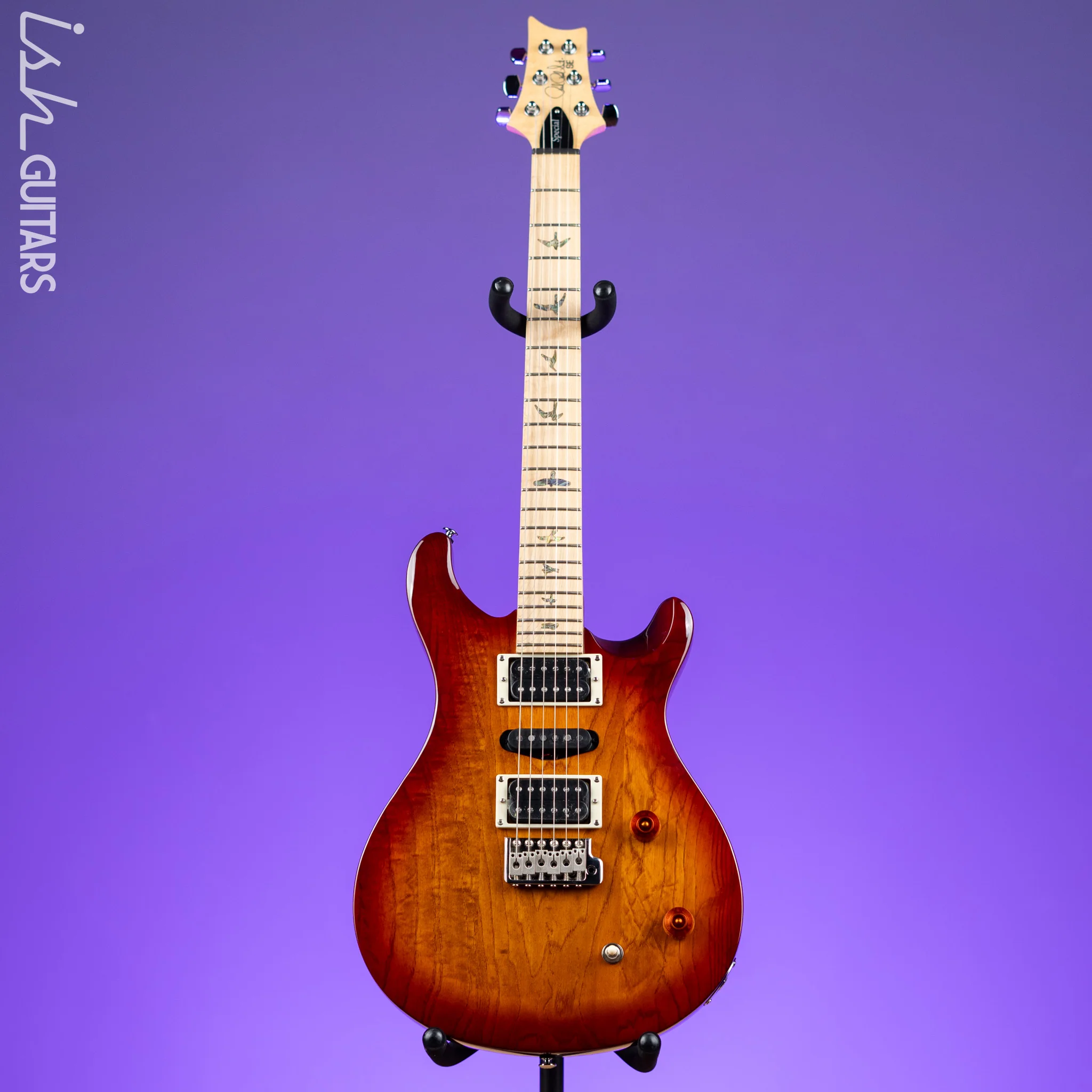 PRS SE Swamp Ash Special Vintage Sunburst Electric Guitar - Image 2