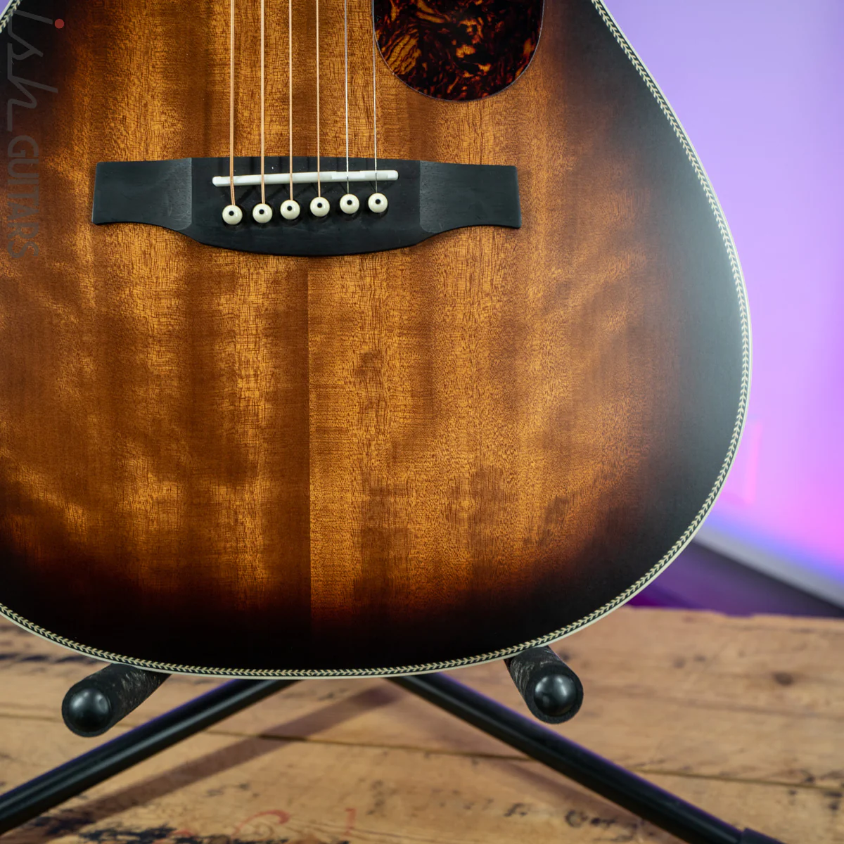 PRS SE Tonare P20E Tobacco Sunburst Acoustic Electric - Image 4