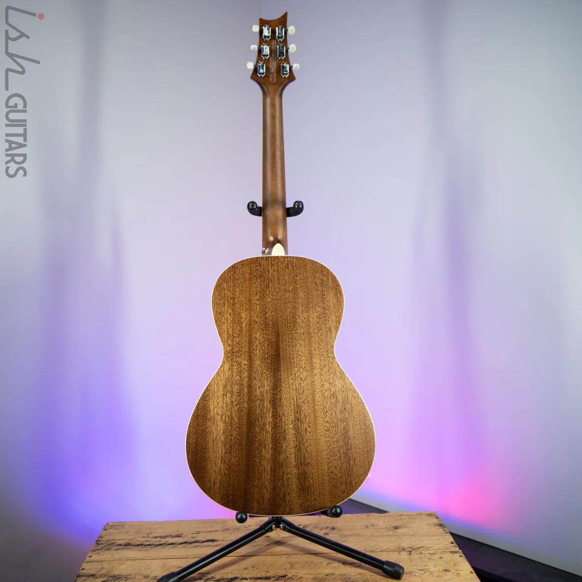 PRS SE Parlor P20E Black Satin Top - Image 8