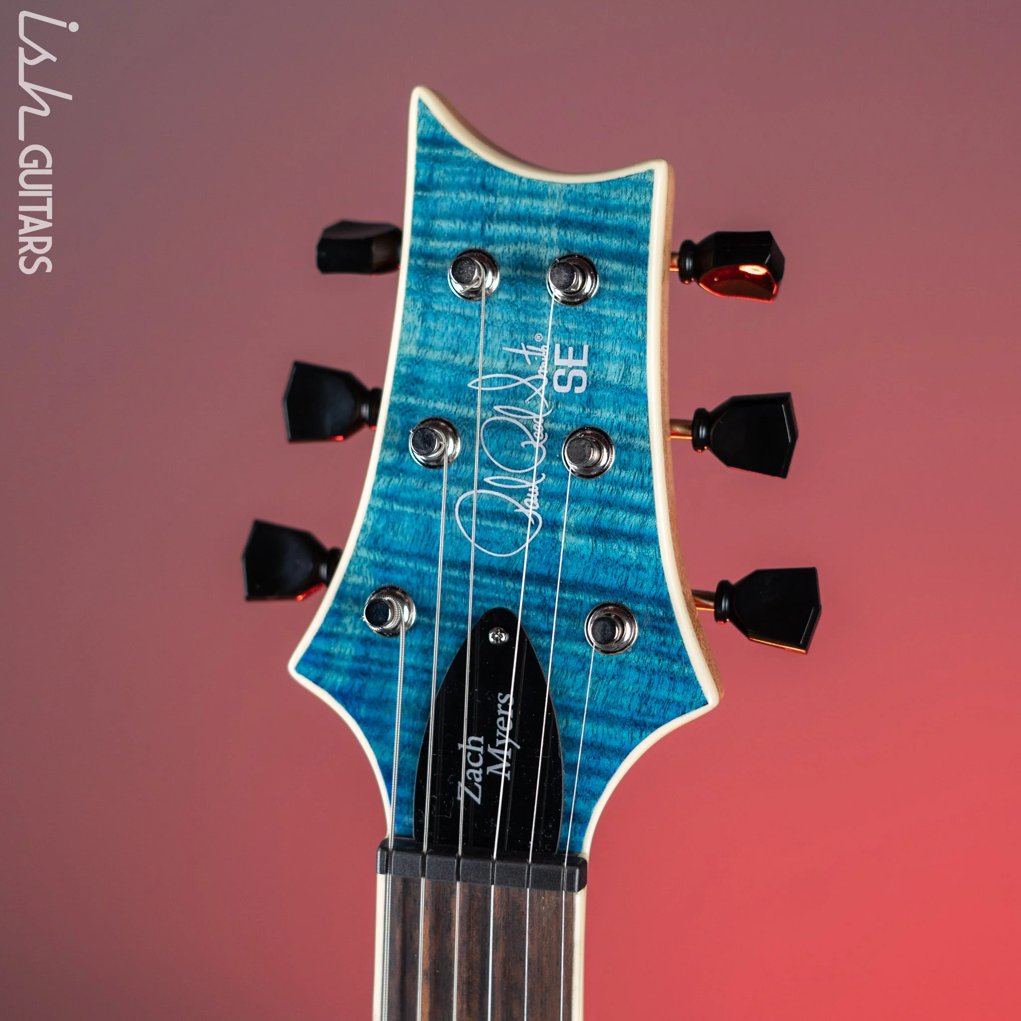PRS SE Zach Myers 594 Semi-Hollow Myers Blue - Image 5