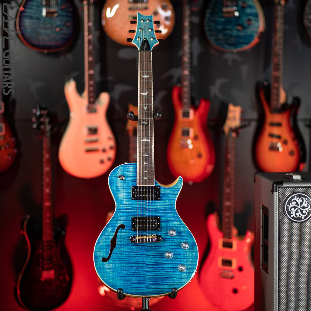 PRS SE Zach Myers Electric Guitar Myers Blue - Image 2