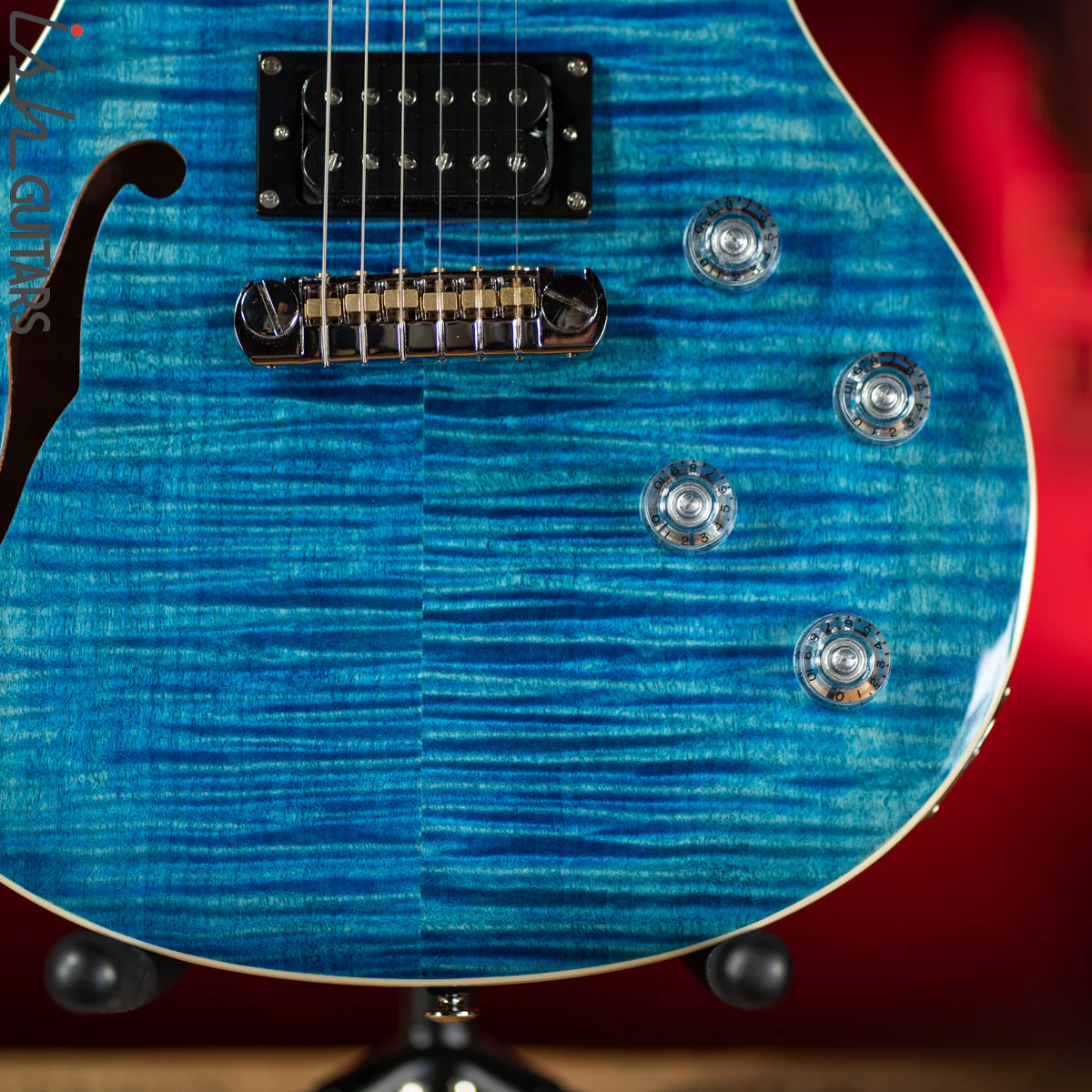 PRS SE Zach Myers Electric Guitar Myers Blue - Image 4