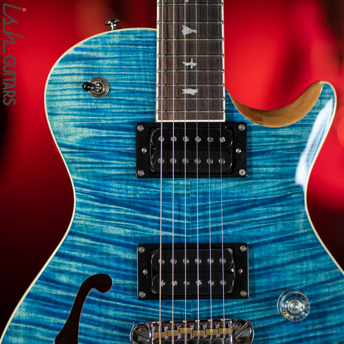 PRS SE Zach Myers Electric Guitar Myers Blue - Image 3