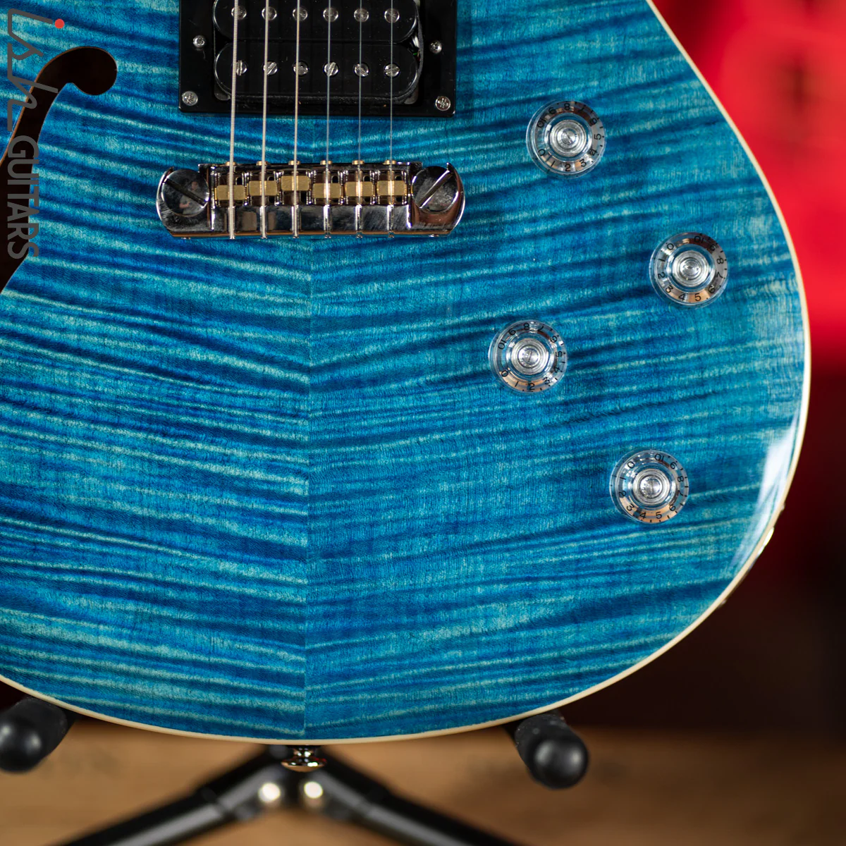 PRS SE Zach Myers Electric Guitar Myers Blue - Image 4