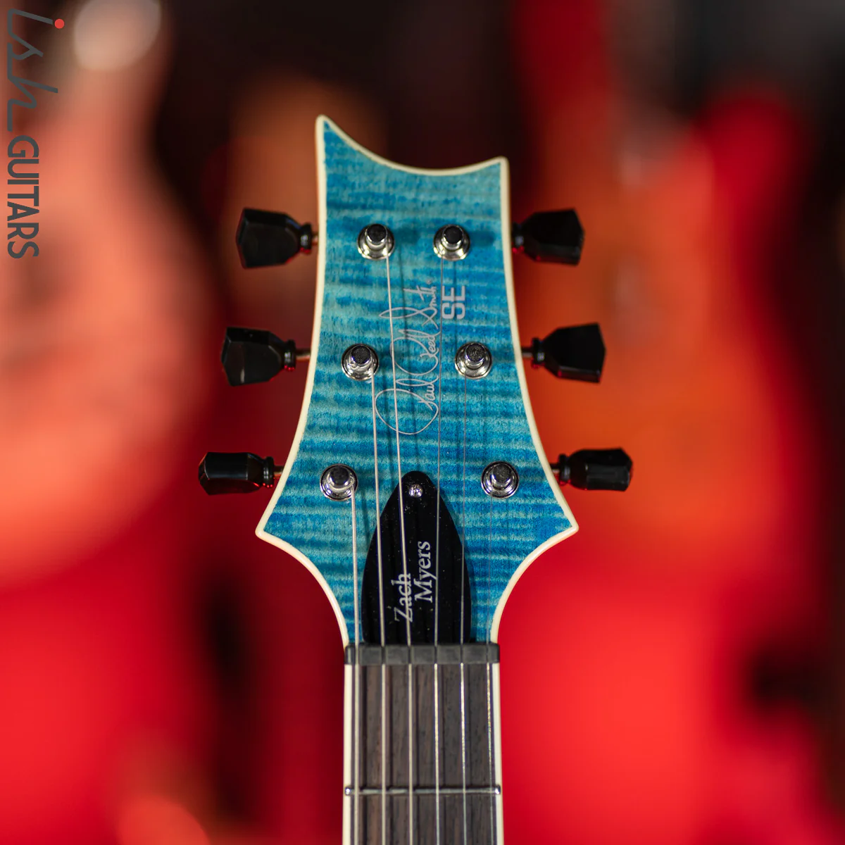 PRS SE Zach Myers Electric Guitar Myers Blue - Image 6