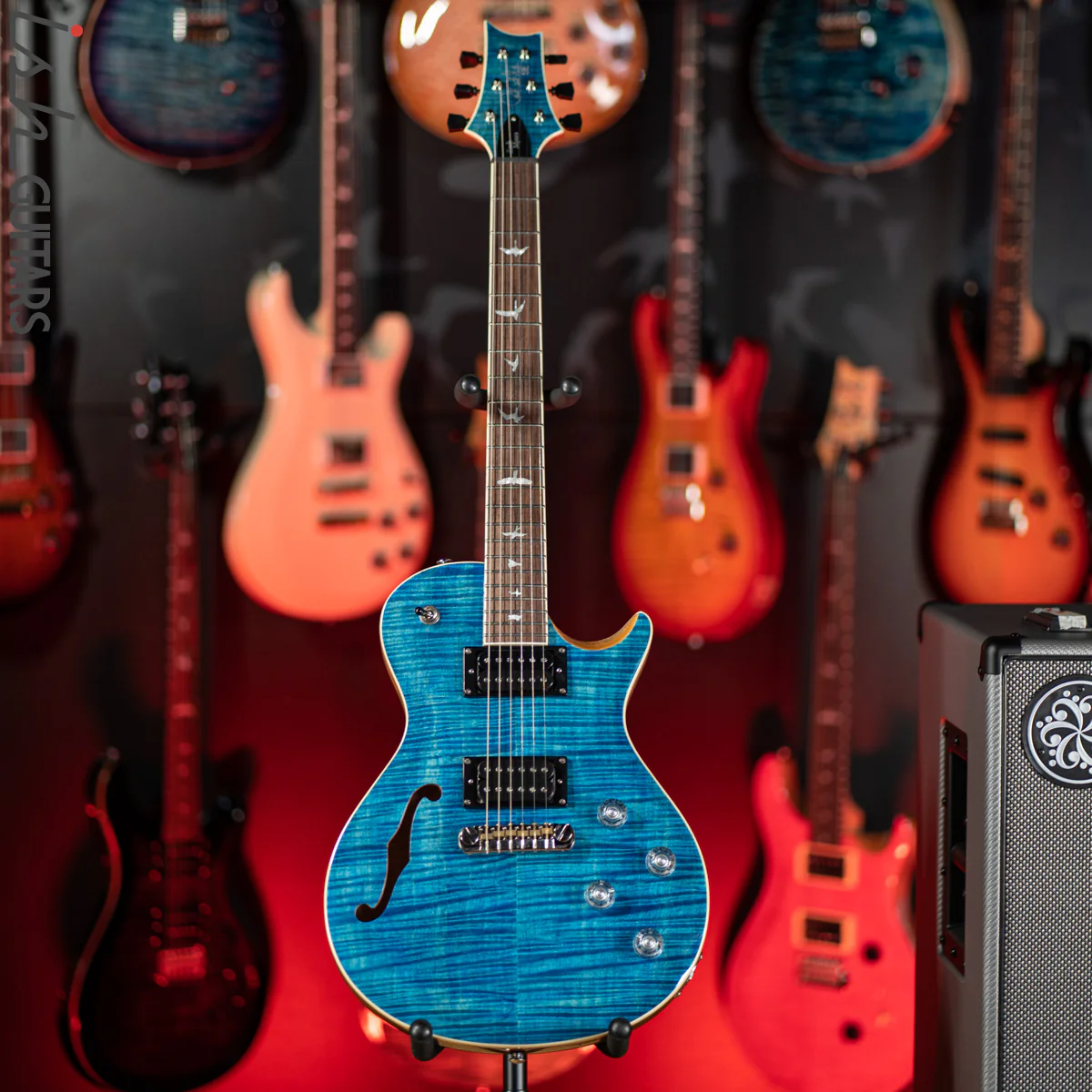PRS SE Zach Myers Electric Guitar Myers Blue - Image 2