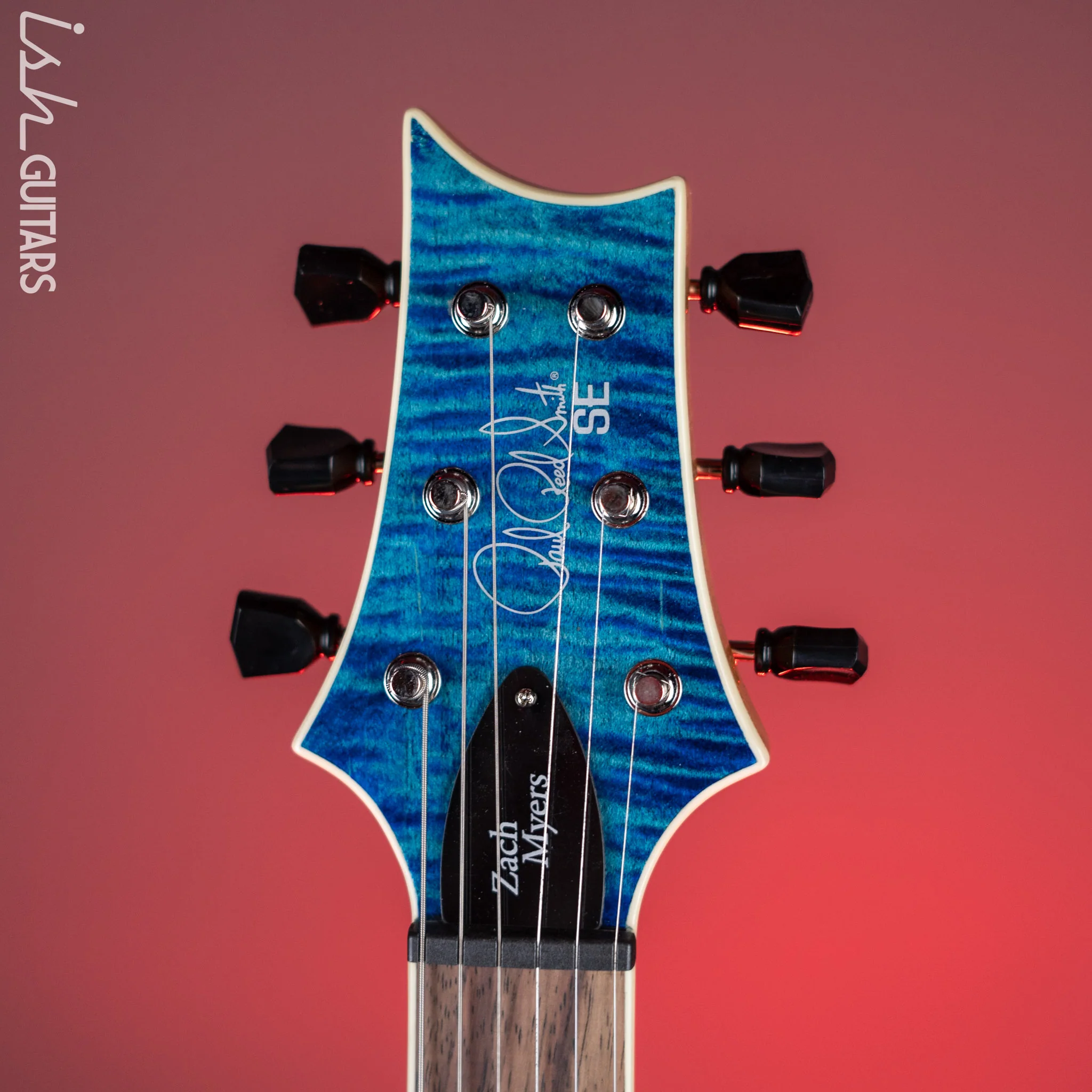 PRS SE Zach Myers Electric Guitar Myers Blue - Image 6