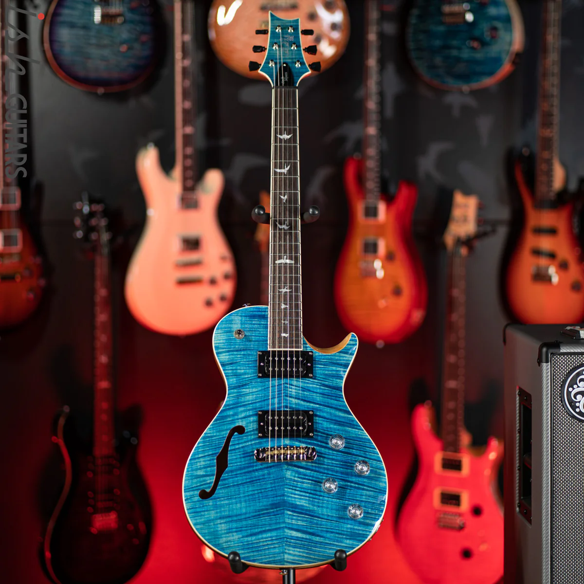 PRS SE Zach Myers Electric Guitar Myers Blue - Image 2