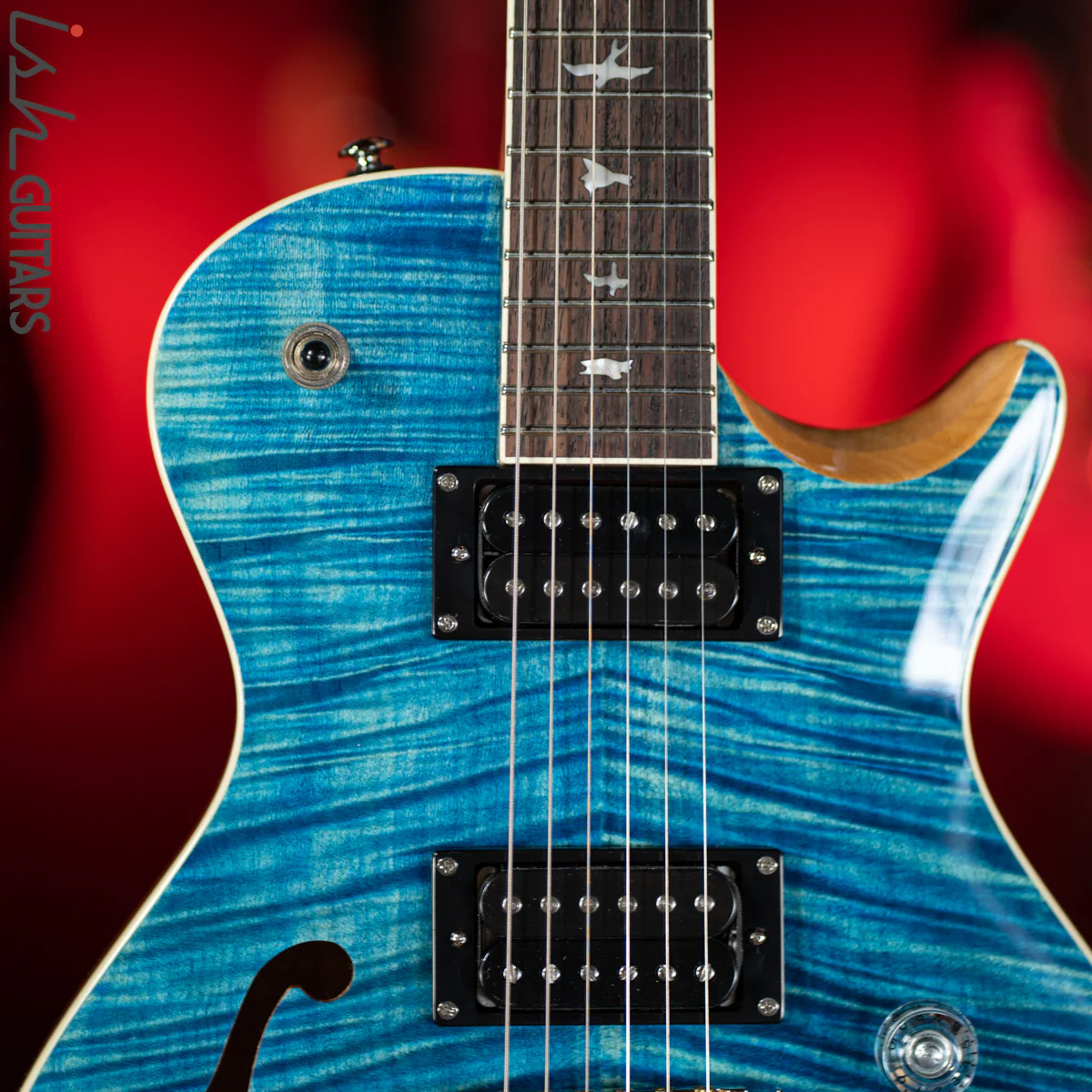 PRS SE Zach Myers Electric Guitar Myers Blue - Image 3