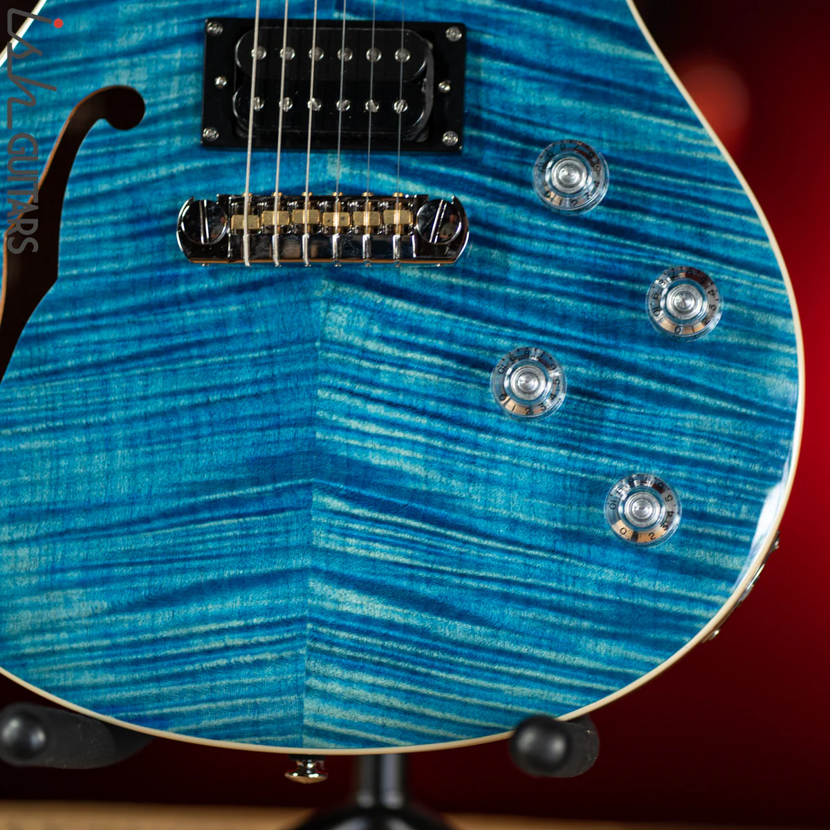 PRS SE Zach Myers Electric Guitar Myers Blue - Image 4