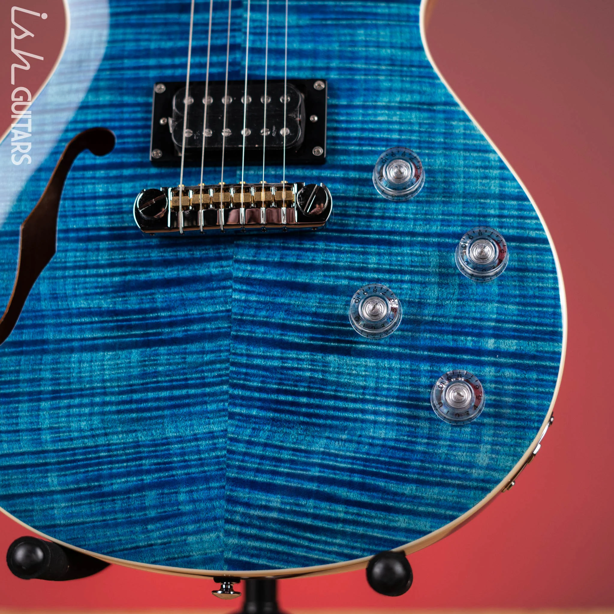 PRS SE Zach Myers Electric Guitar Myers Blue - Image 4