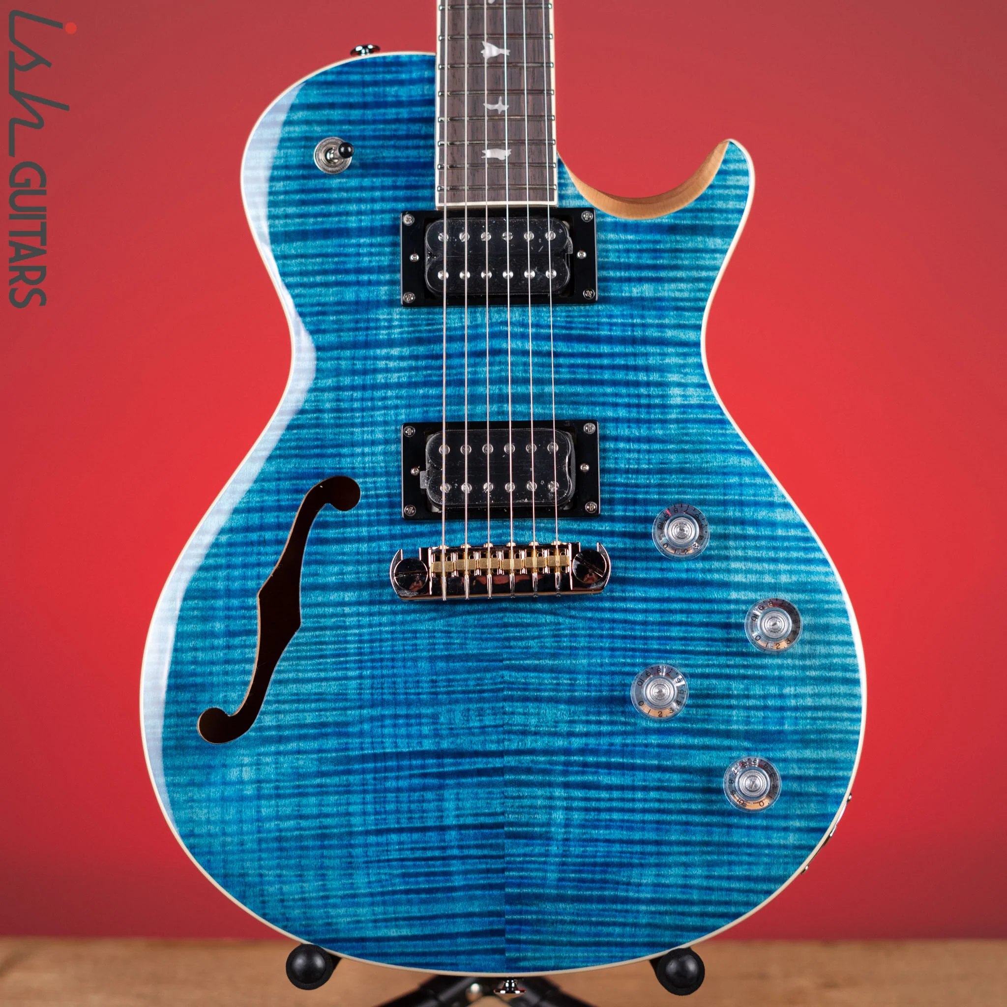 PRS SE Zach Myers Electric Guitar Myers Blue Demo