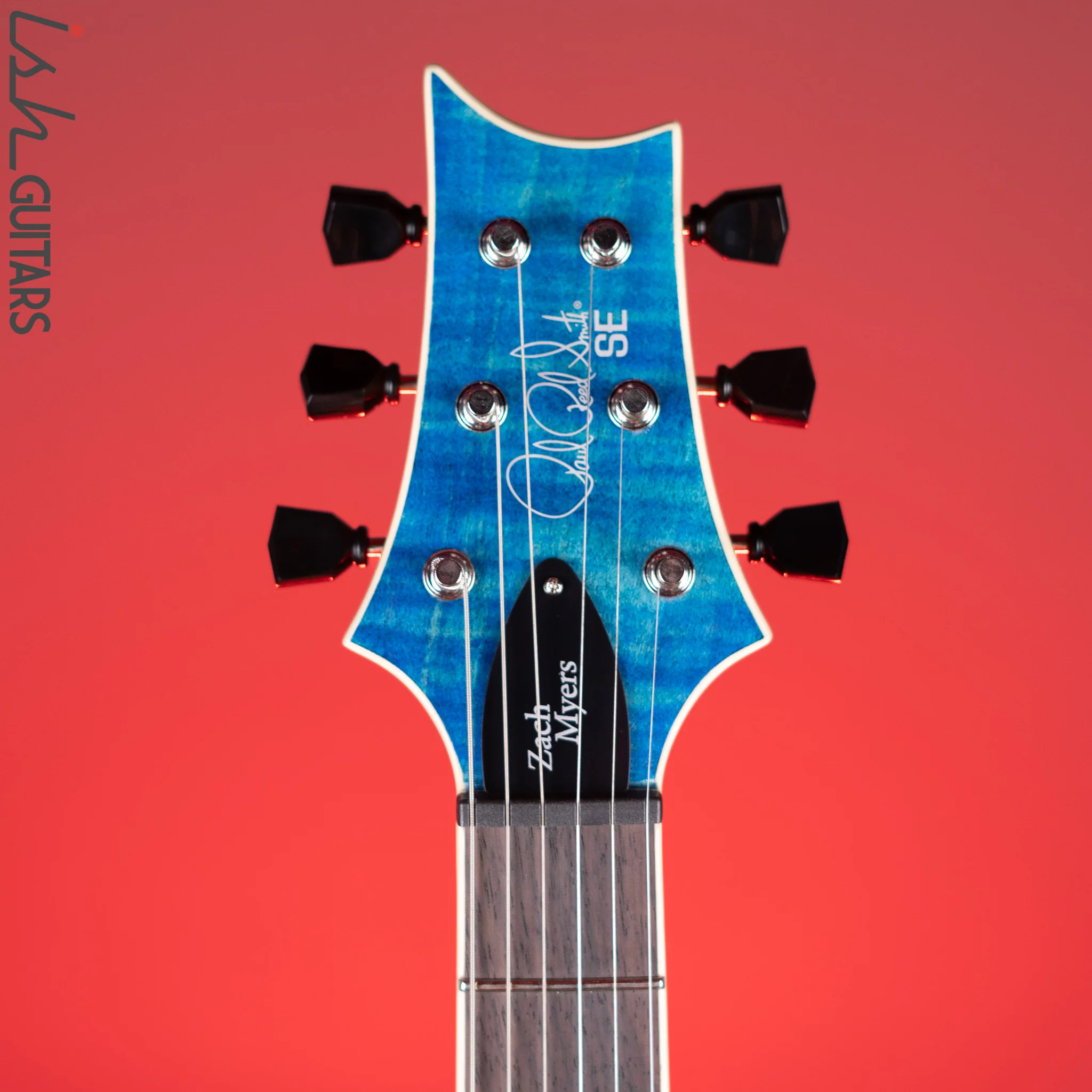 PRS SE Zach Myers Electric Guitar Myers Blue Demo - Image 6