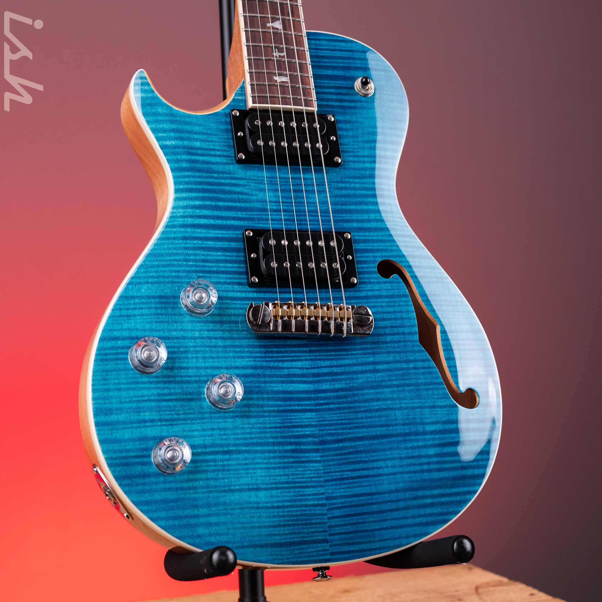 PRS SE Zach Myers Lefty Signature Electric Guitar Myers Blue