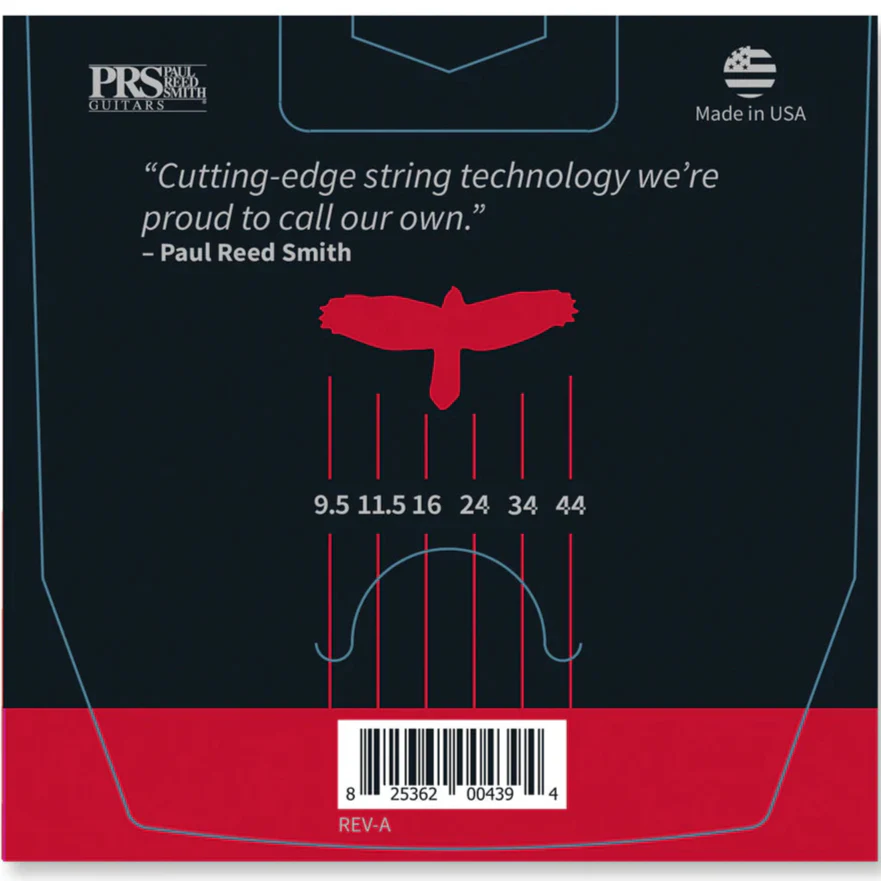 PRS Signature Custom Light Guitar Strings 9.5-44 - Image 2