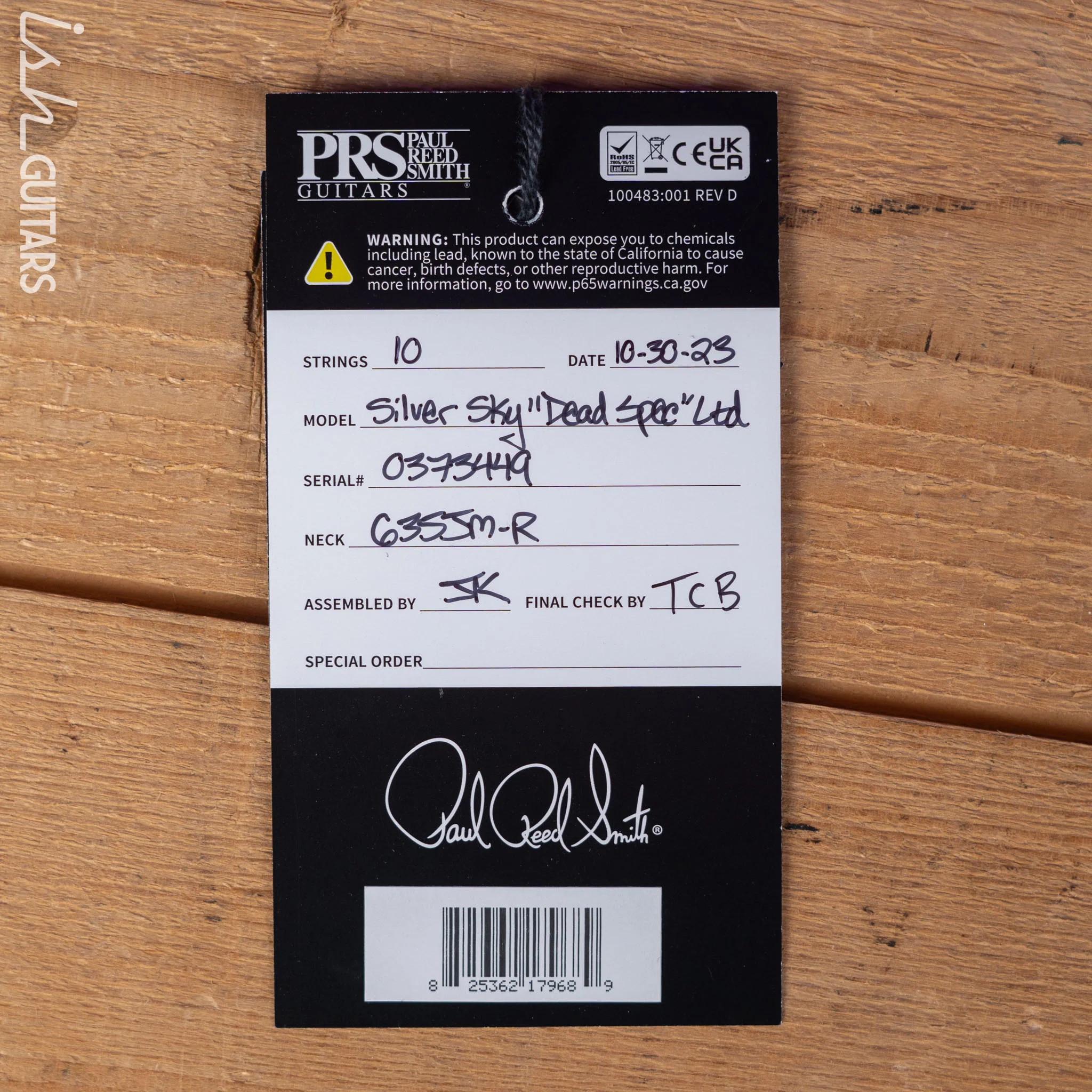 PRS Silver Sky "Dead Spec" Limited Edition Satin Moc Sand - Image 11