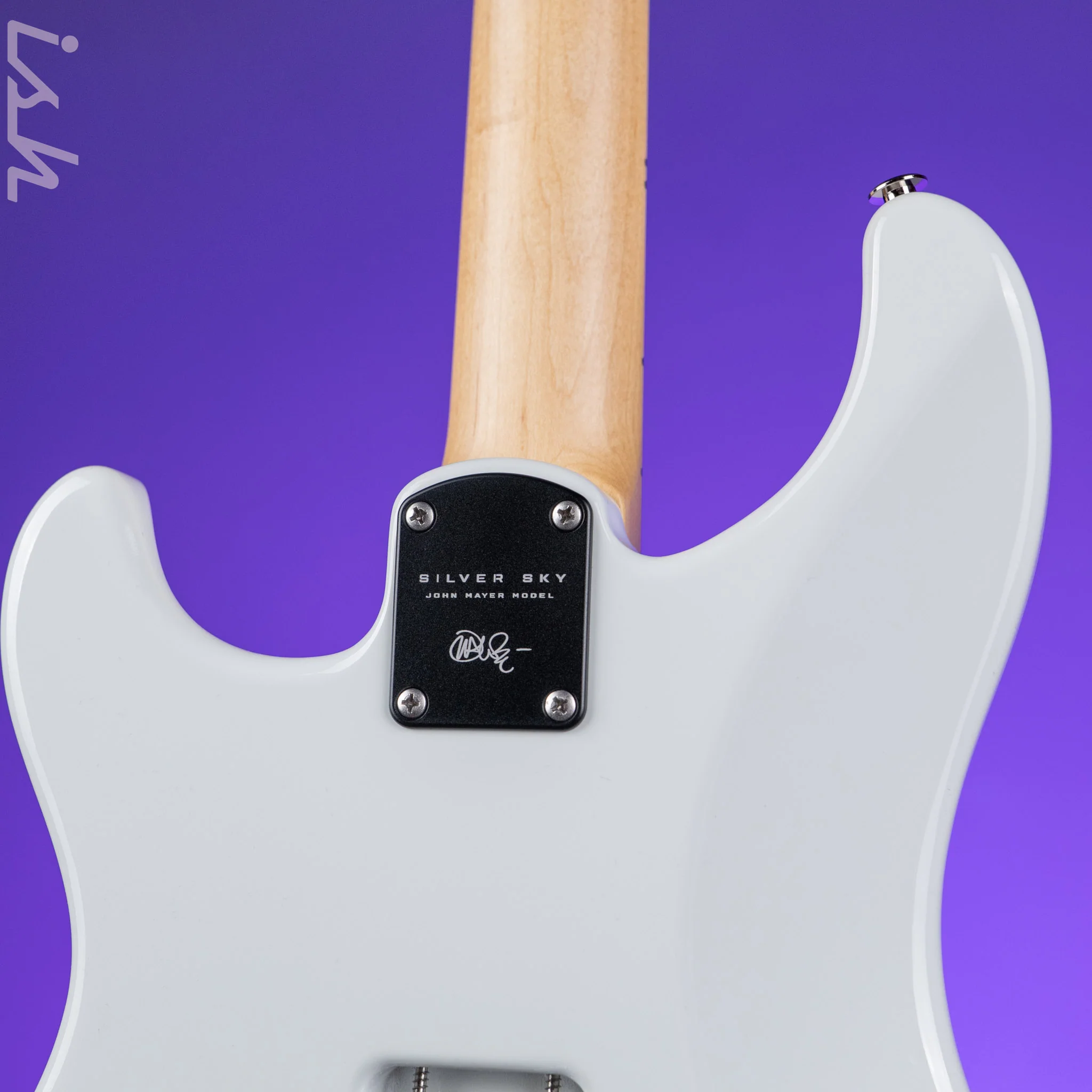 PRS Silver Sky John Mayer Signature Electric Guitar Frost White Demo - Image 8