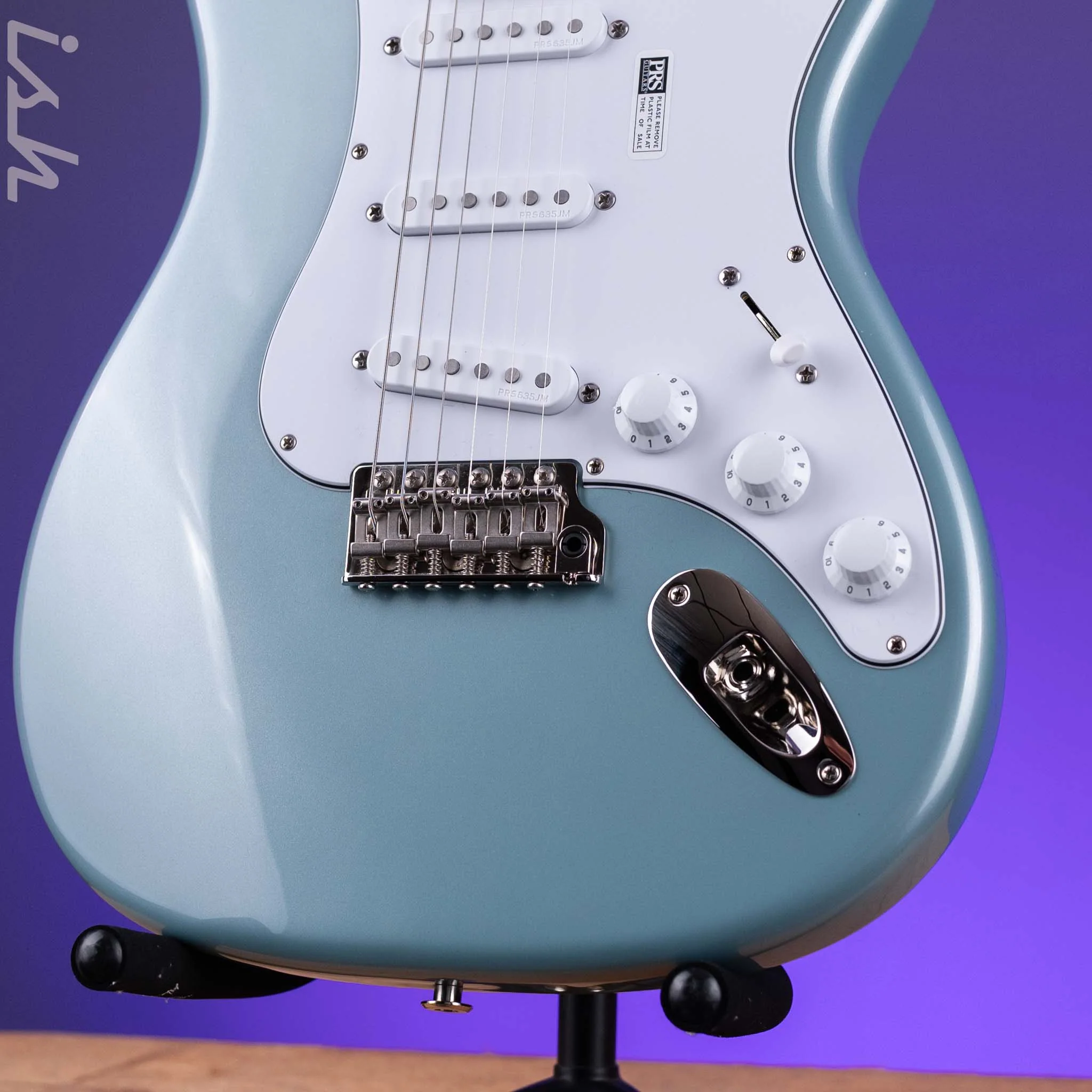 PRS Silver Sky John Mayer Signature Electric Guitar Polar Blue - Image 4