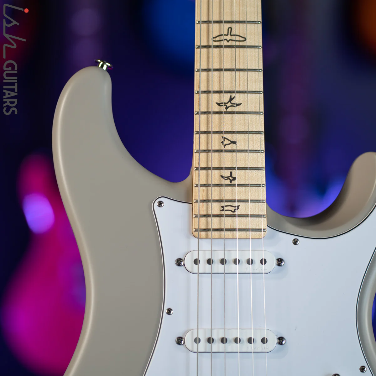 PRS Silver Sky Moc Sand Satin Maple Fretboard - Image 3