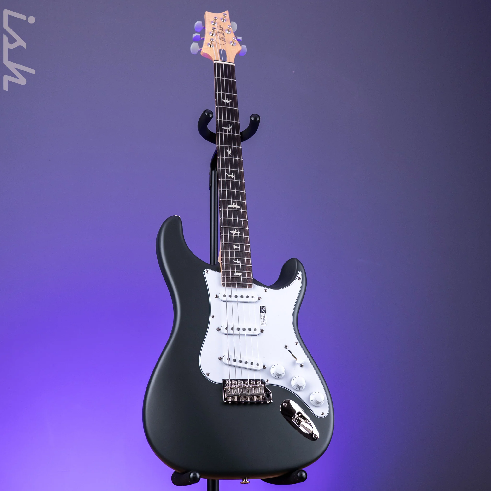 PRS Silver Sky Satin Faded Black Tee Demo - Image 2
