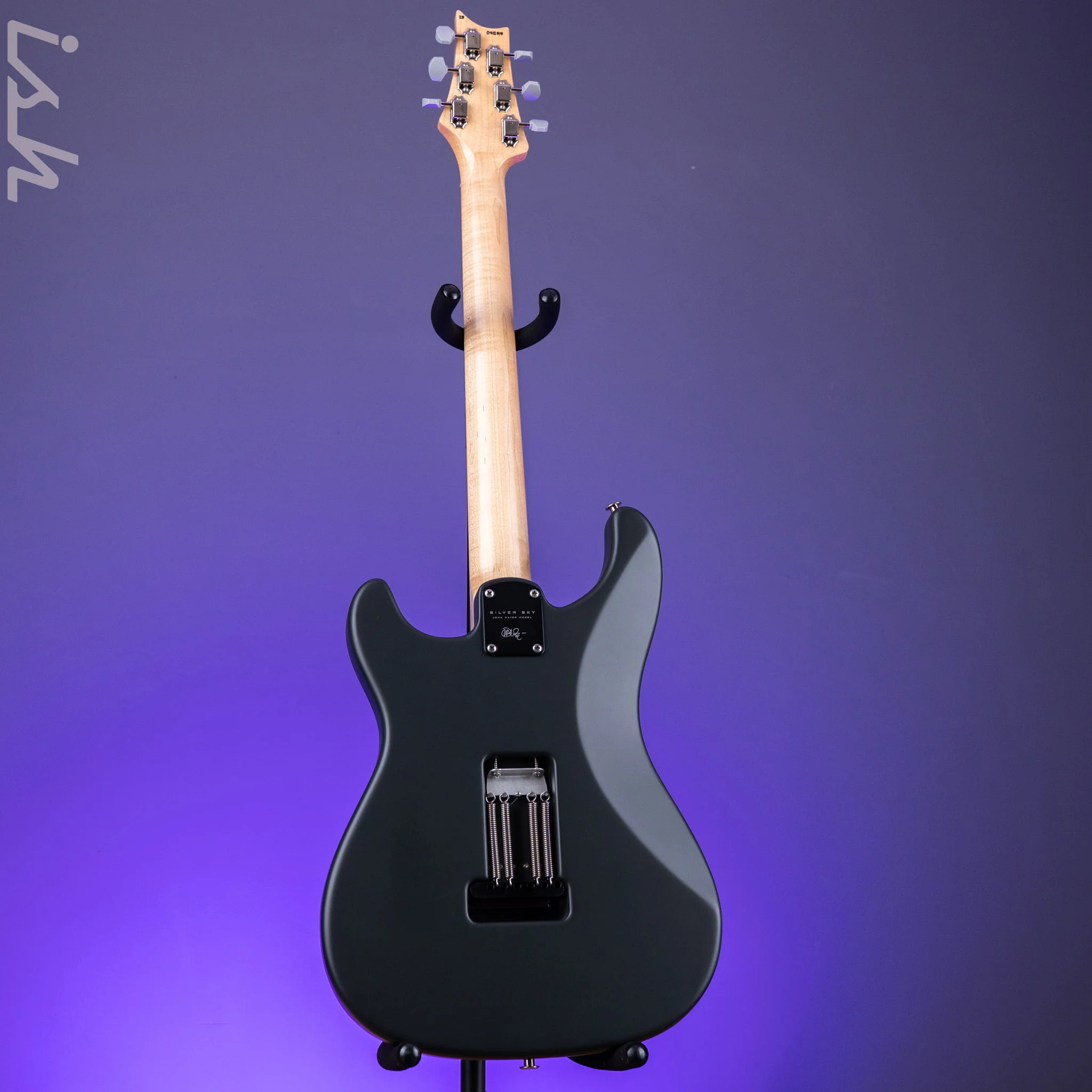 PRS Silver Sky Satin Faded Black Tee Demo - Image 7