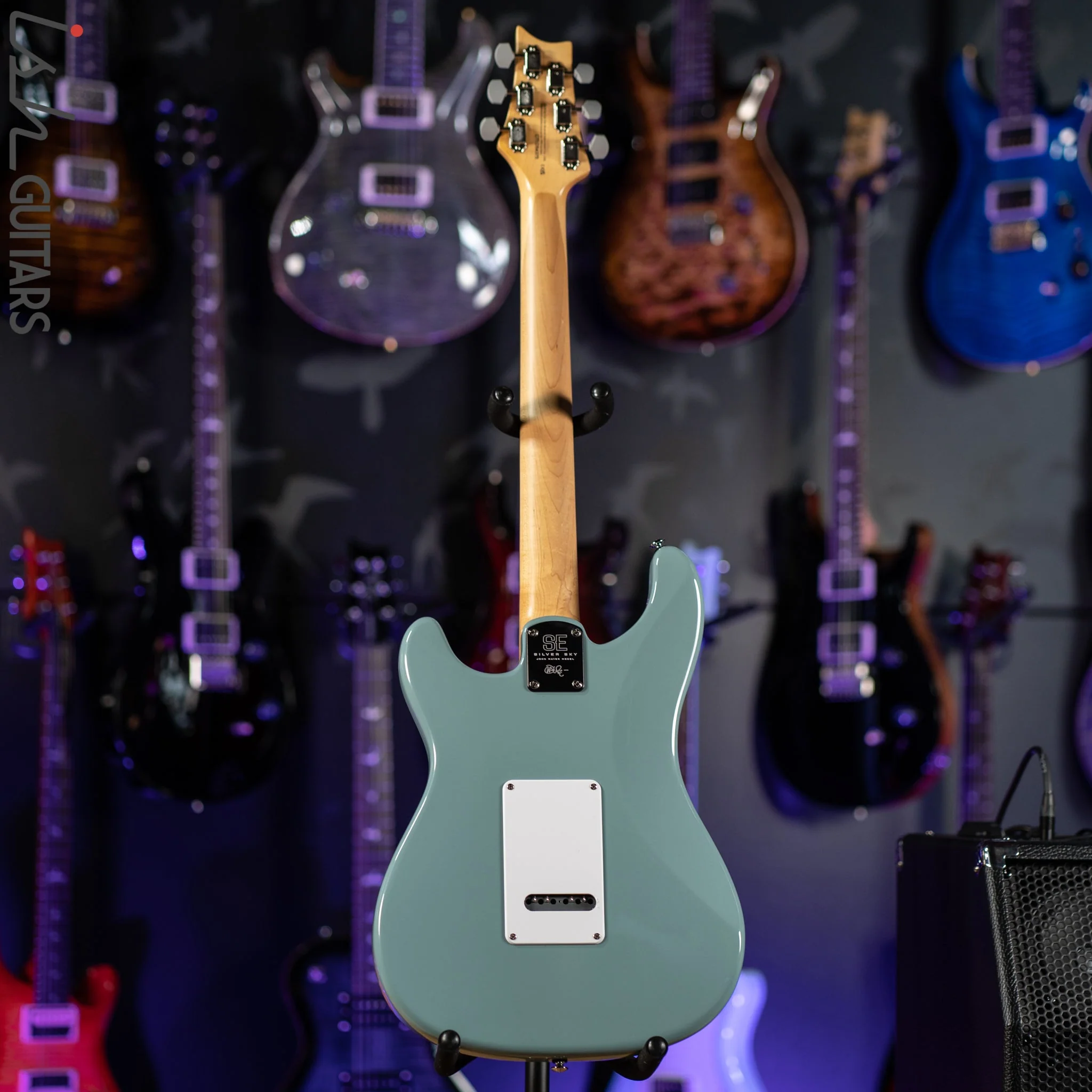 PRS SE Silver Sky Stone Blue - Image 7