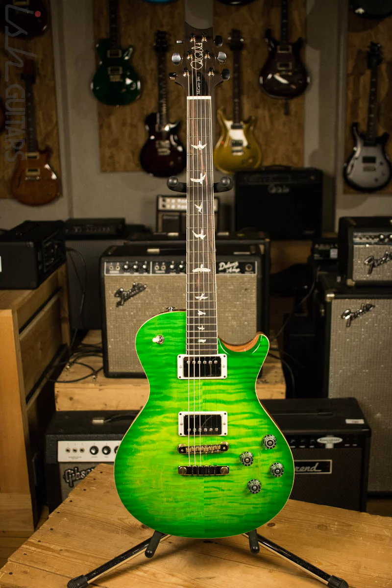 PRS Singlecut McCarty 594 Eriza Verde Solid Rosewood Neck Brazilian Fretboard - Image 2