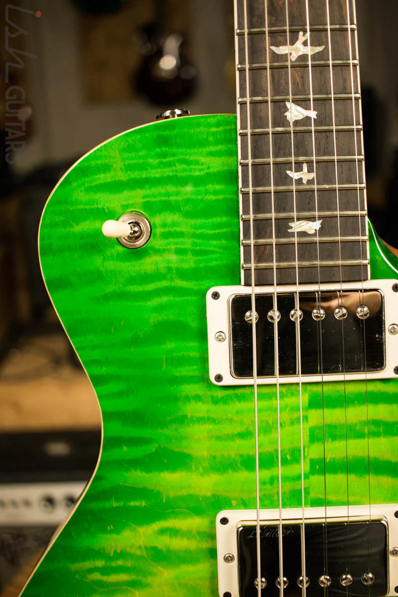 PRS Singlecut McCarty 594 Eriza Verde Solid Rosewood Neck Brazilian Fretboard - Image 3