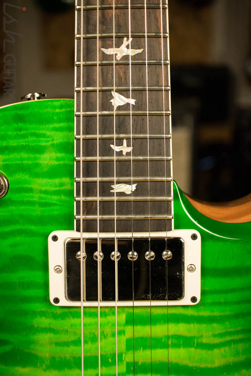 PRS Singlecut McCarty 594 Eriza Verde Solid Rosewood Neck Brazilian Fretboard - Image 6