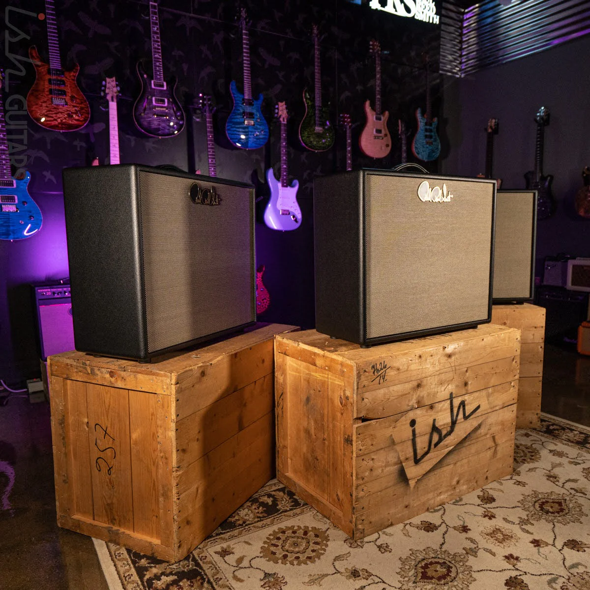 PRS Sonzera 2x12 Open Back Cabinet Salt and Pepper SK 212 Cab - Image 3