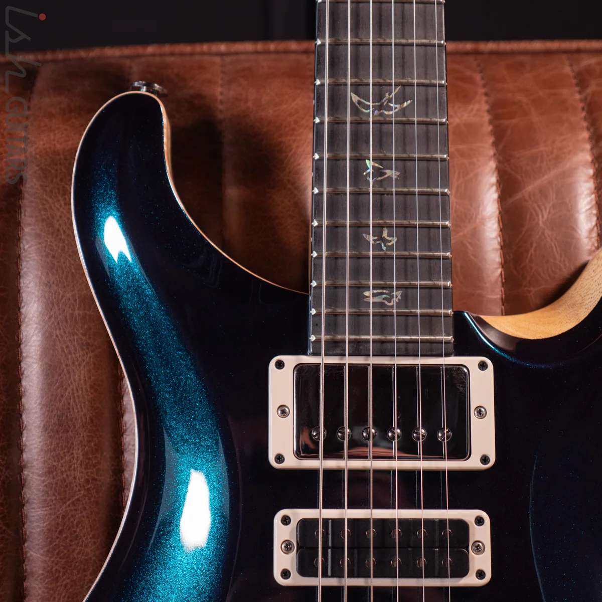 PRS Special 22 Semi-Hollow Wood Library Midnight Evergreen Custom Color - Image 4