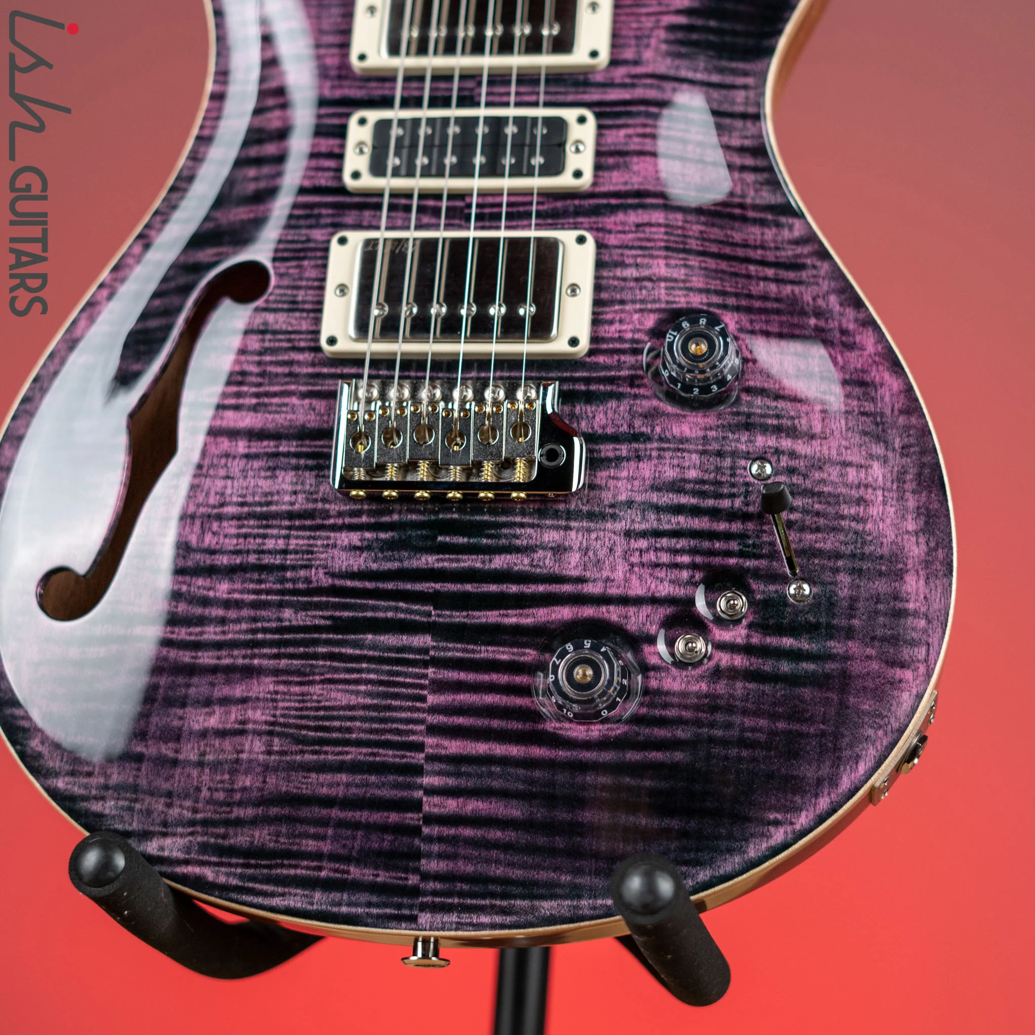 PRS Special Semi-Hollow Electric Guitar Purple Iris - Image 4