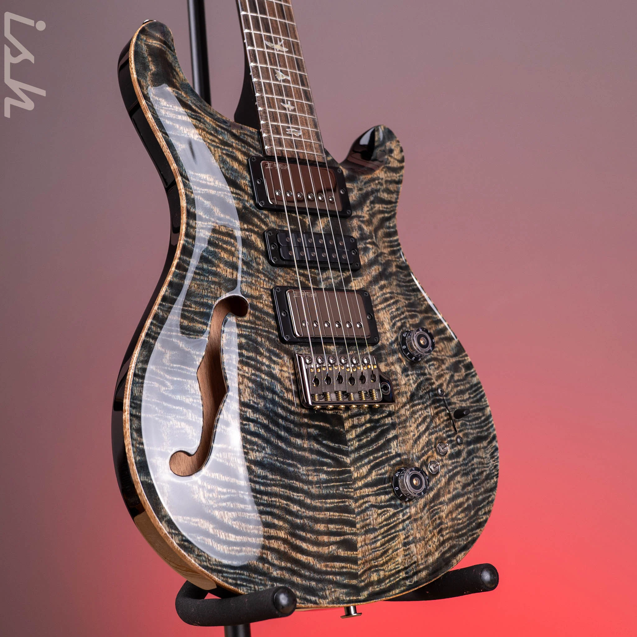 PRS Special Semi-Hollow Mango Top Limited Edition Faded Whale Blue - Image 3