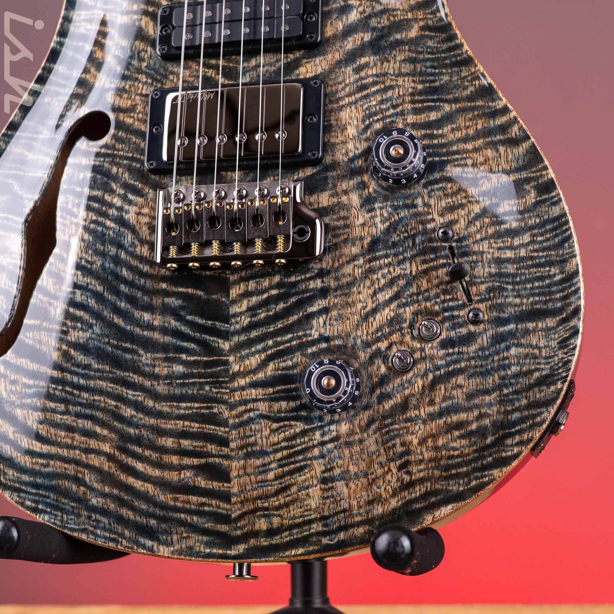 PRS Special Semi-Hollow Mango Top Limited Edition Faded Whale Blue - Image 5