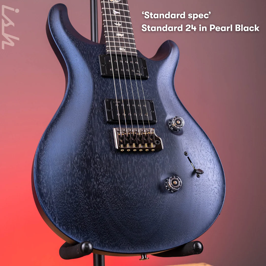 PRS Standard 24 15th Anniversary Pearl Black Satin - Coming Soon! - Image 2