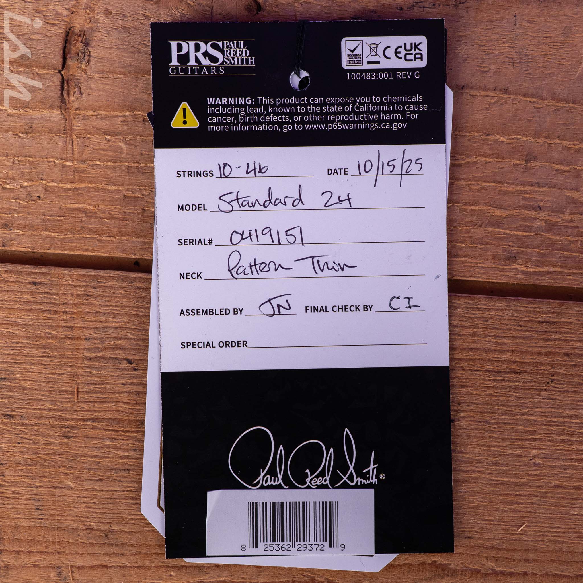 PRS Standard 24 Satin Matcha Green *New Color* - Image 13