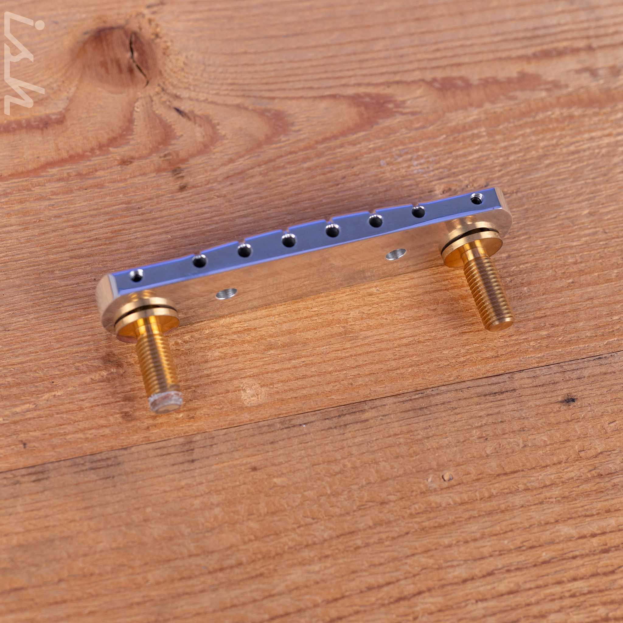 PRS Stoptail Bridge with Studs Polished Aluminum - Image 3