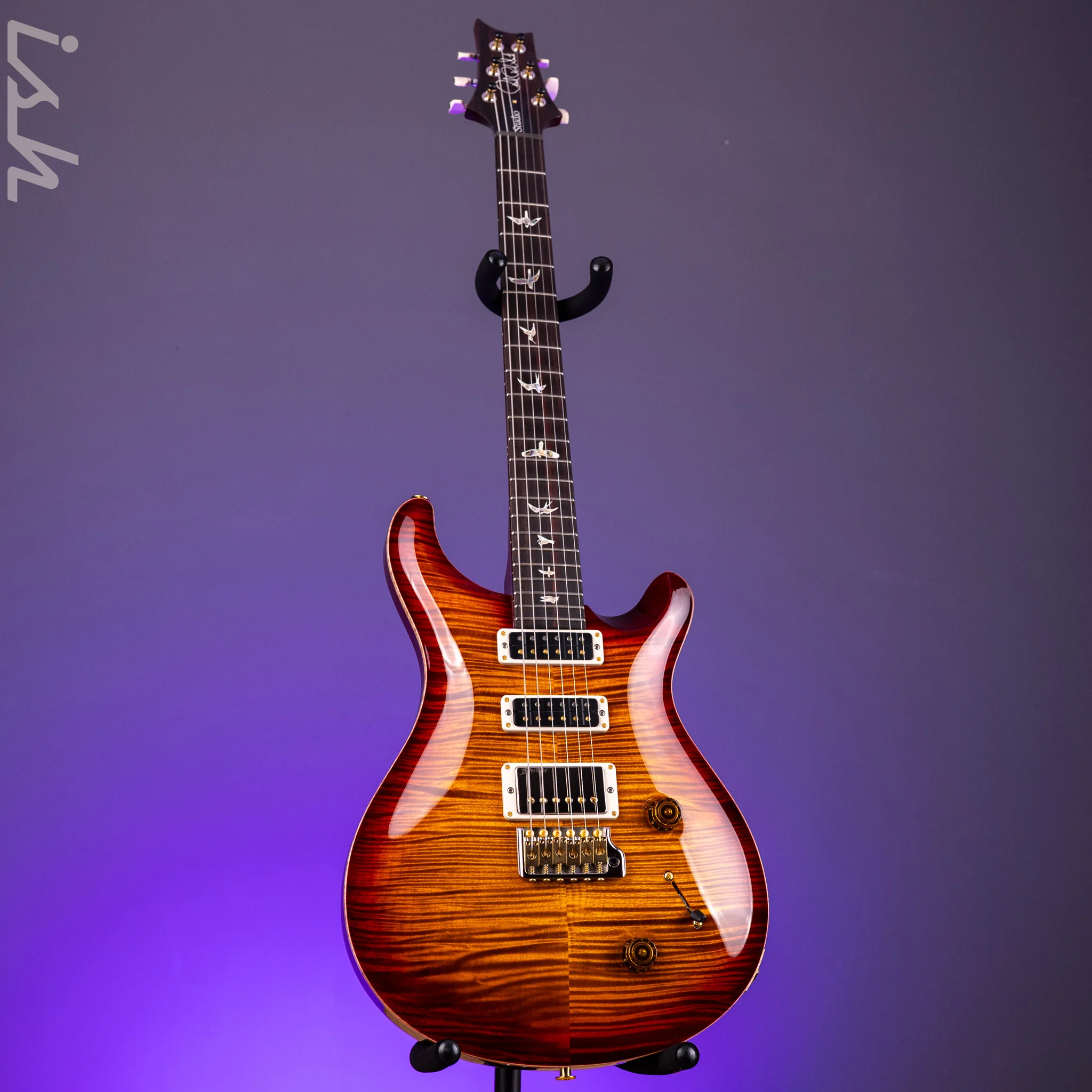 PRS Studio 10-Top Dark Cherry Sunburst - Image 2