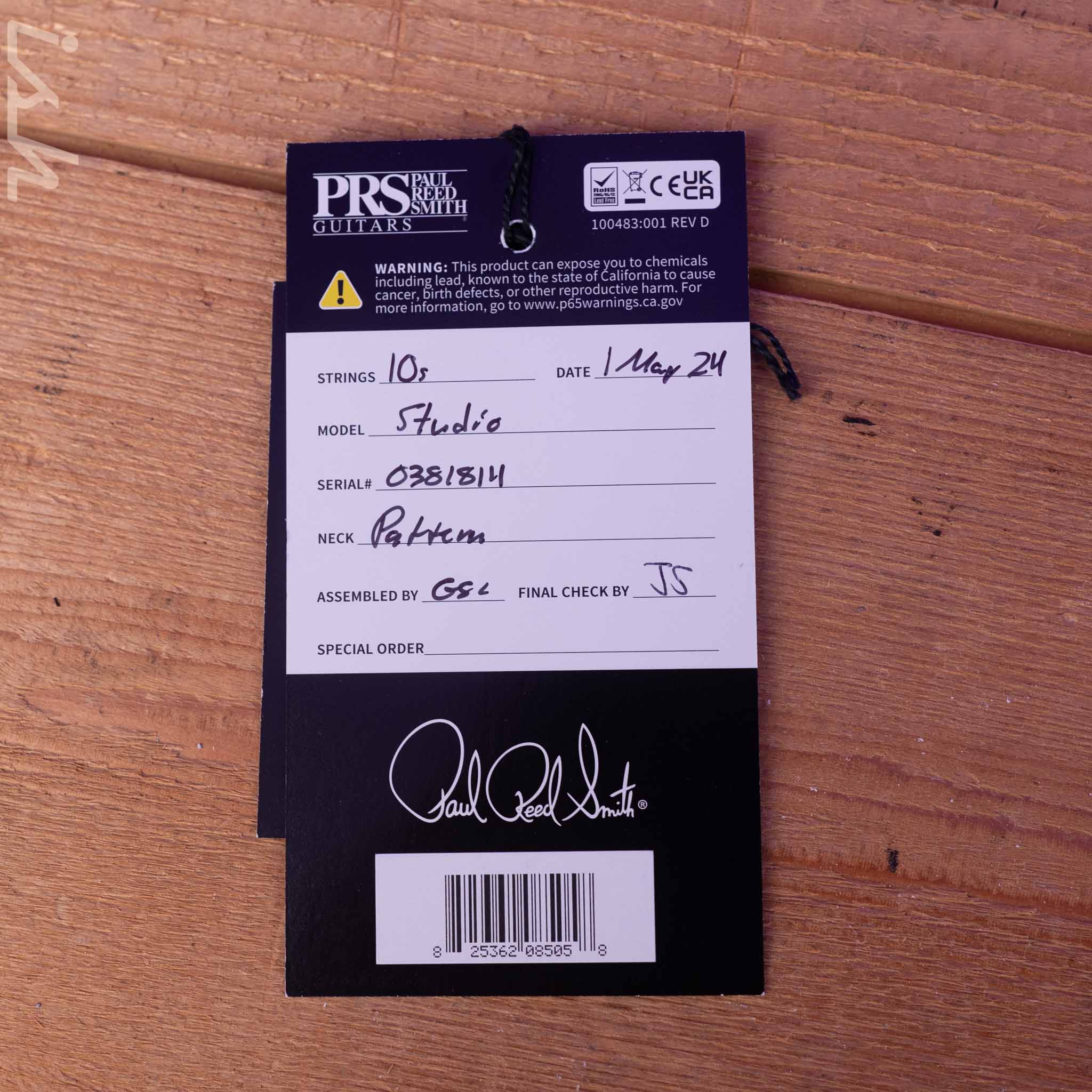 PRS Studio 22 Electric Guitar McCarty Sunburst Demo - Image 11