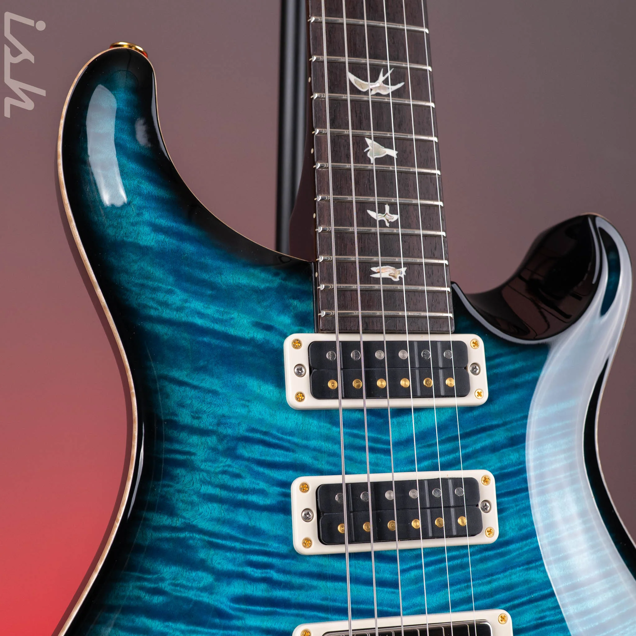 PRS Studio Carrol Blue Smokeburst - Image 4
