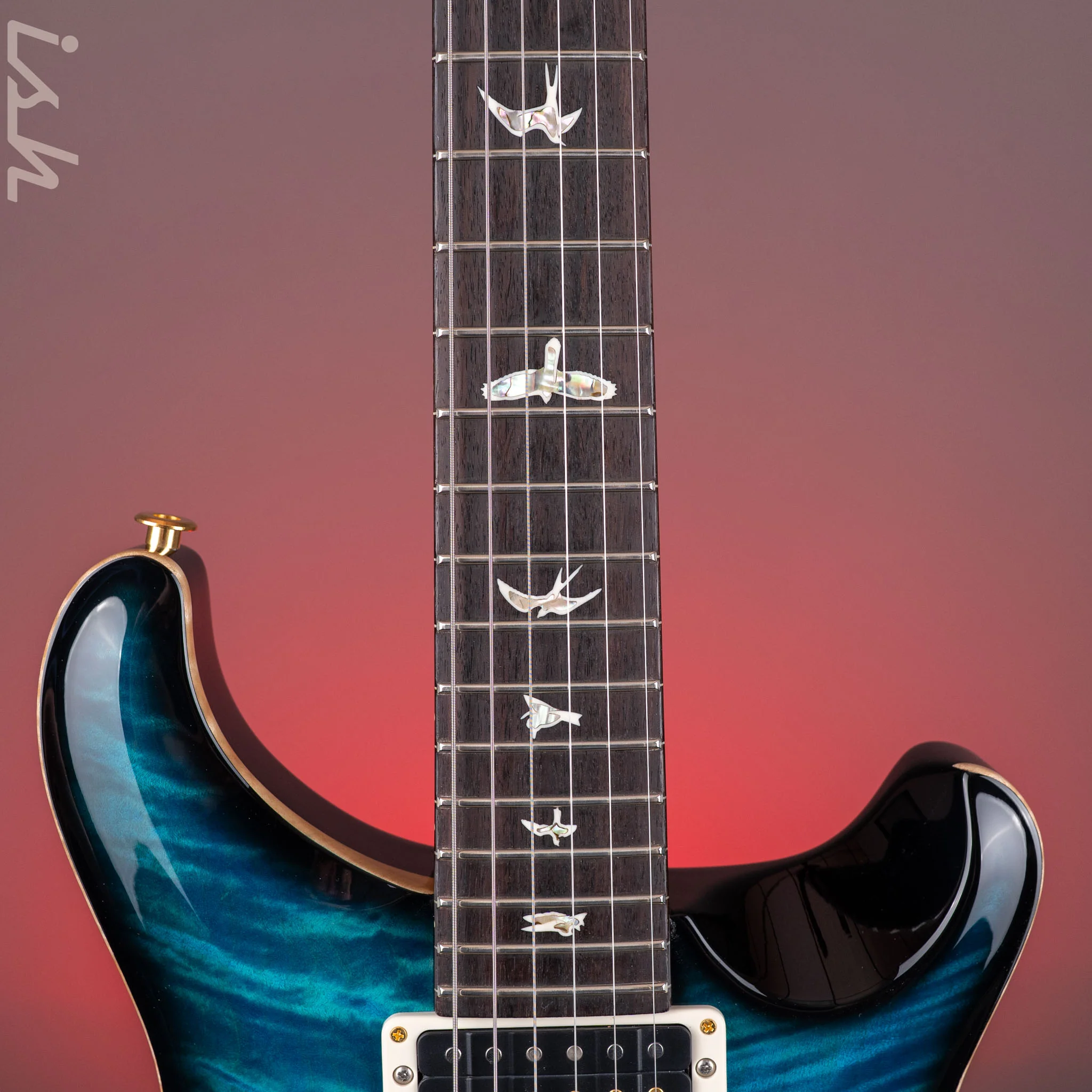 PRS Studio Carrol Blue Smokeburst - Image 6