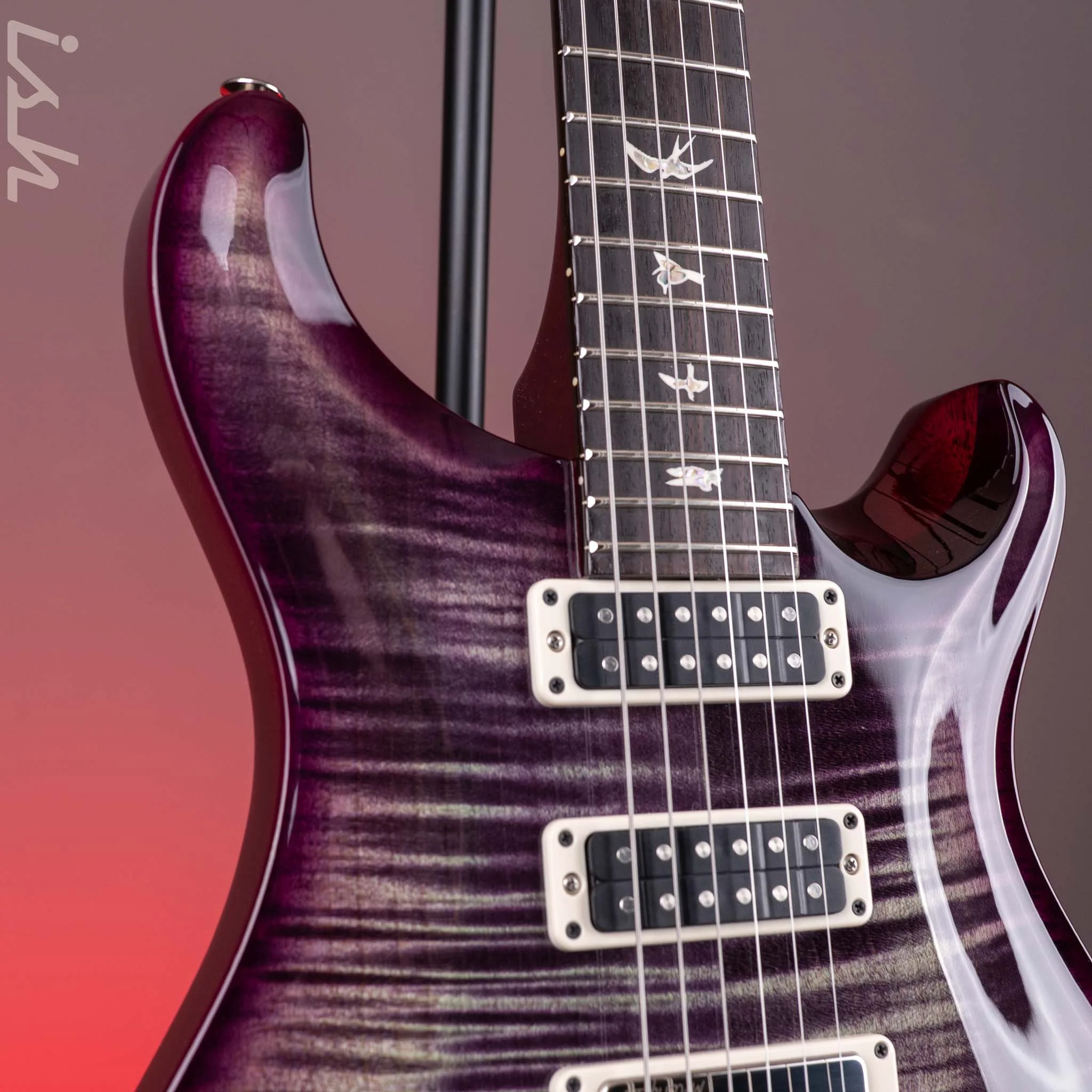 PRS Studio Faded Purple Burst Custom Color - Image 4