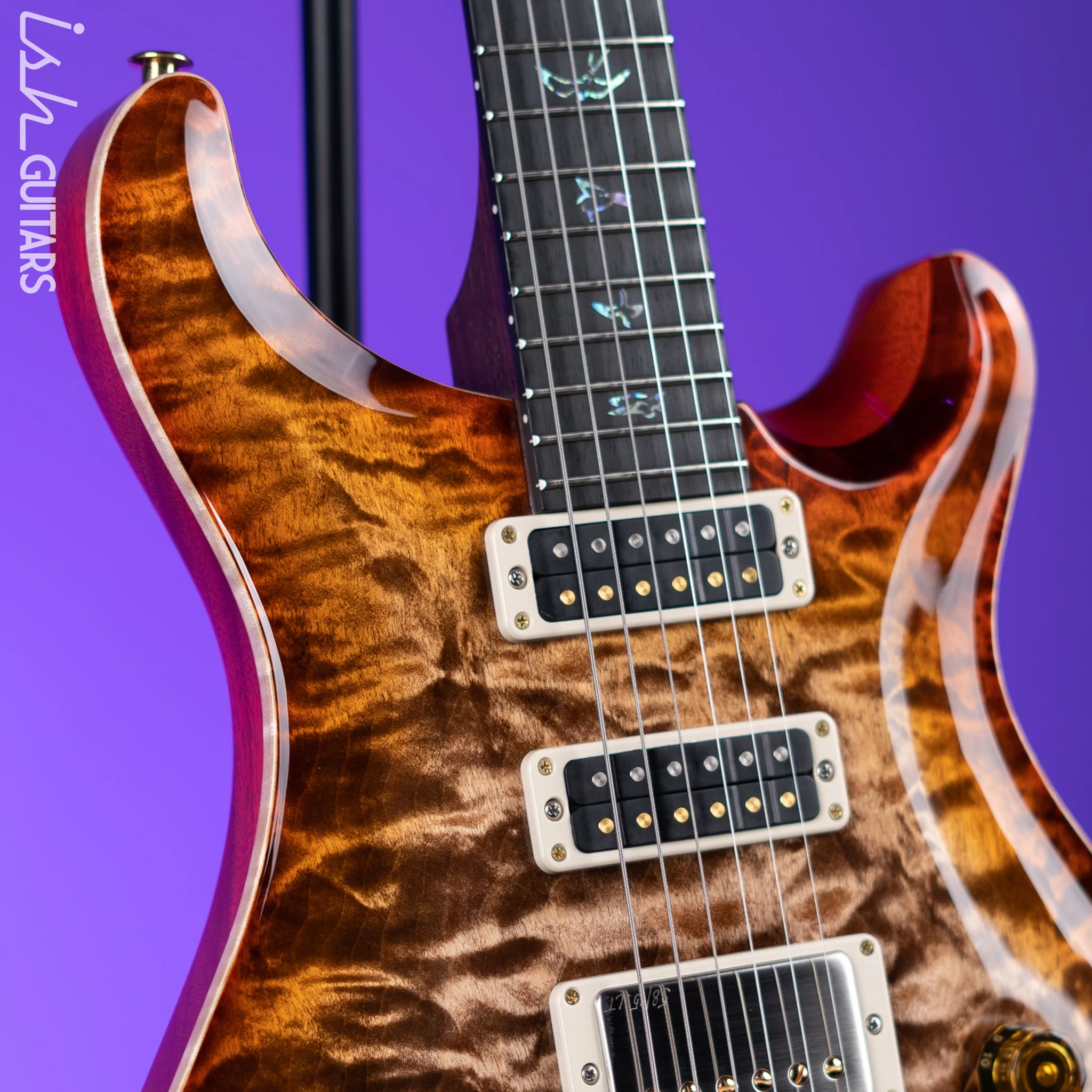 PRS Studio Wood Library 10-Top One Piece Autumn Sky - Image 3
