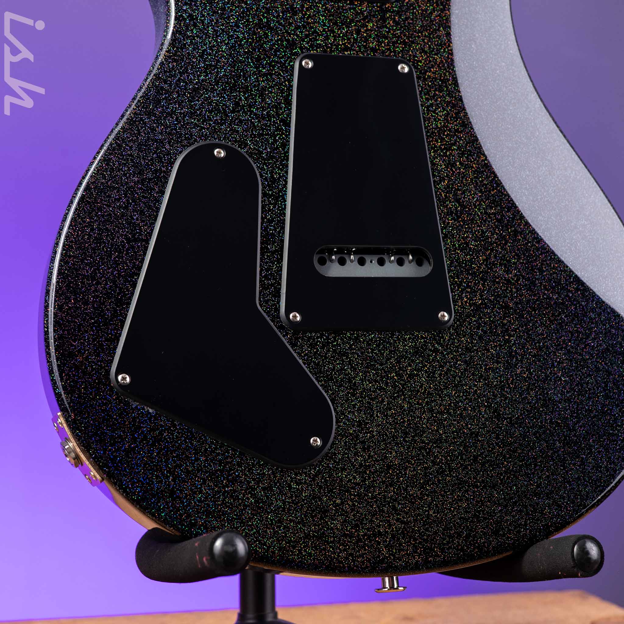 PRS Swamp Ash Special Black Rainbow Hollowflake - Image 10